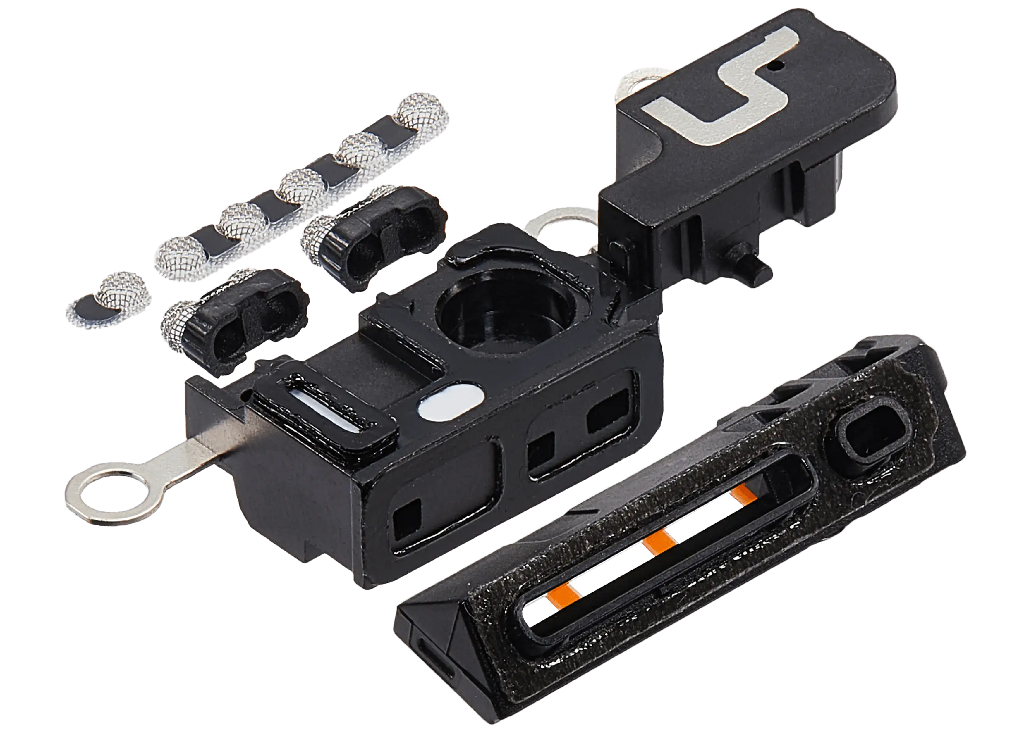 Loudspeaker / Mic Mesh For iPhone 16 Plus (White) (10 Pack) - Image 20