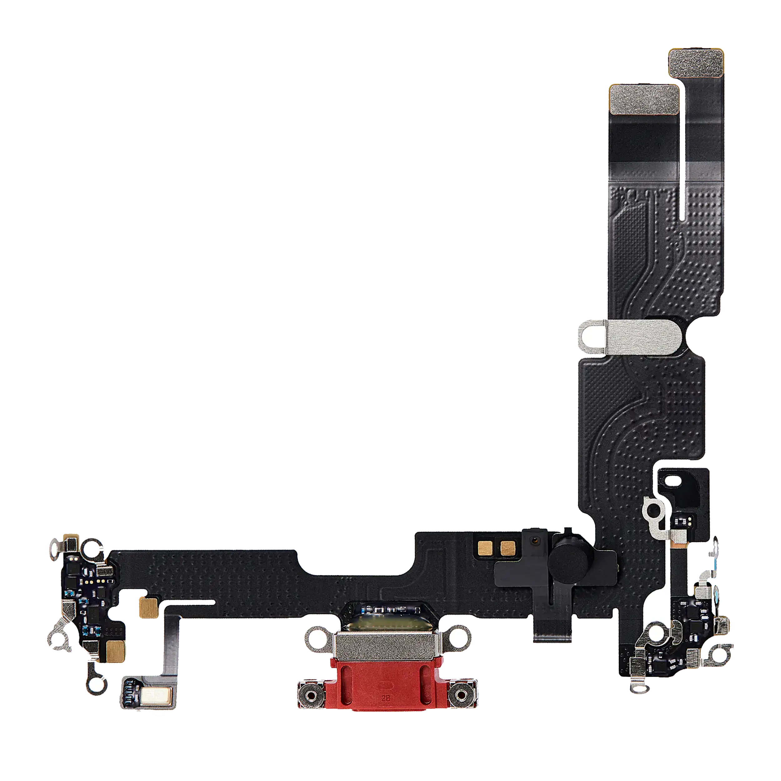 Charging Port Flex Cable For iPhone 14 Plus (Premium) (Red) - Image 10