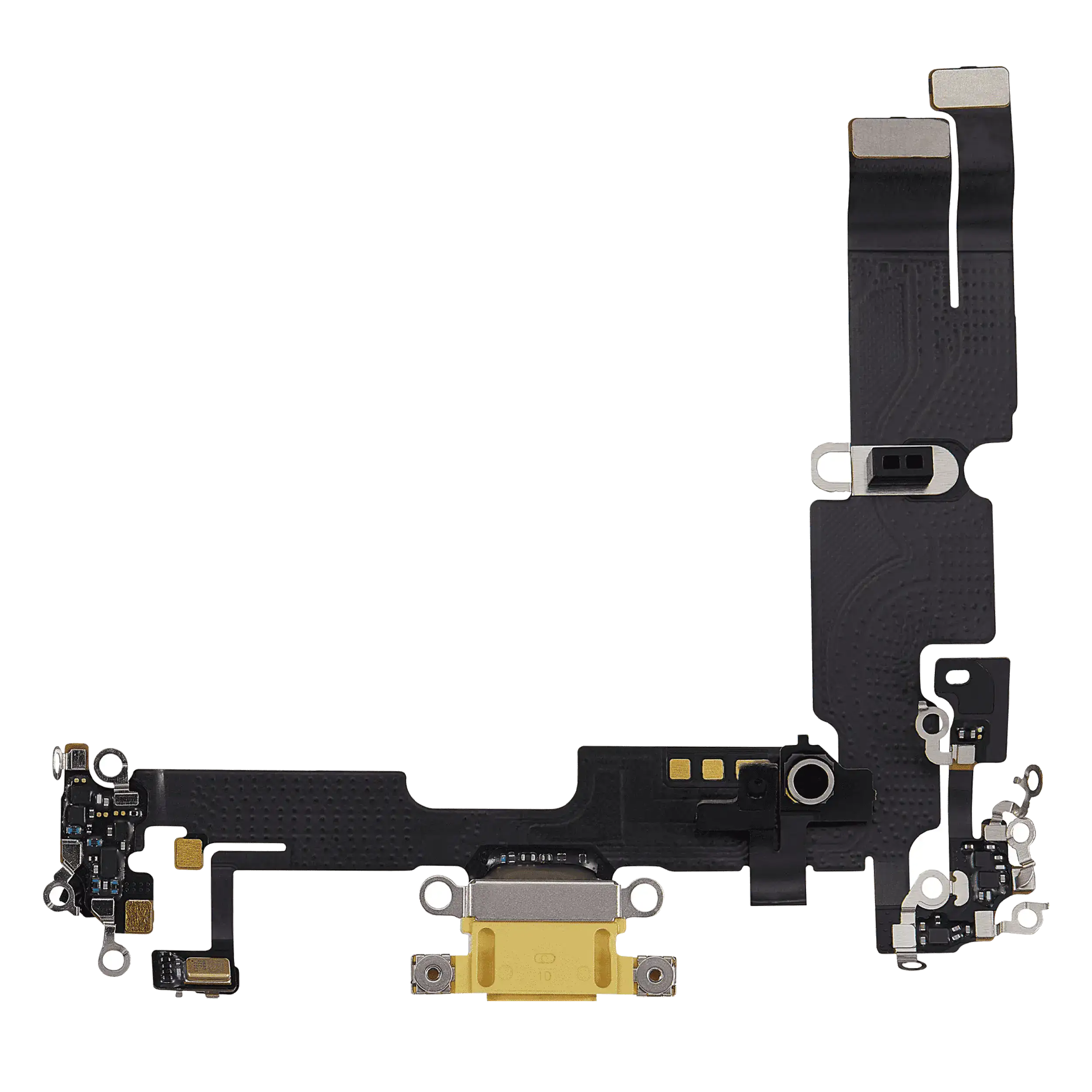 Charging Port Flex Cable For iPhone 14 Plus (Used OEM Pull) (Yellow) - Image 10