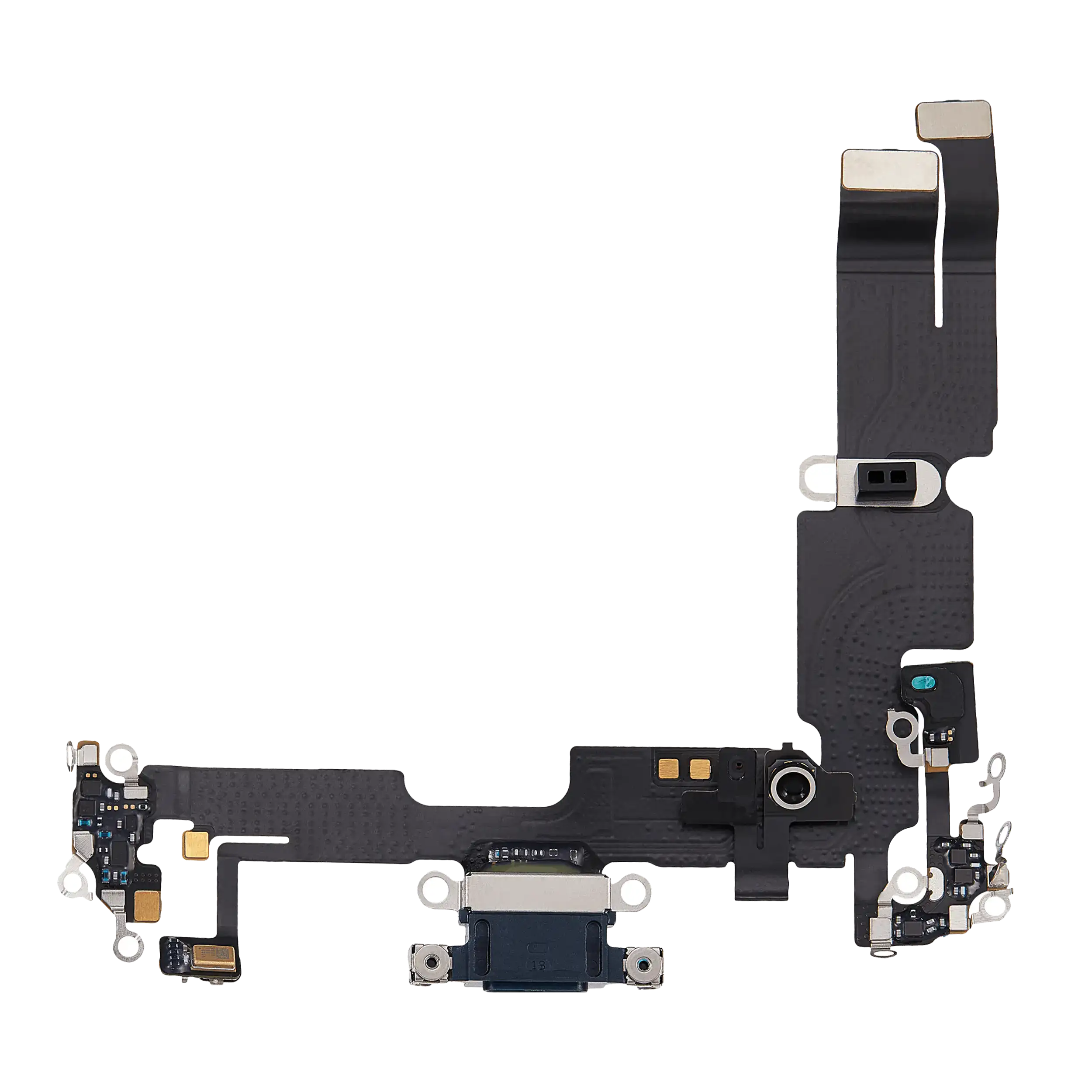 Charging Port Flex Cable For iPhone 14 Plus (Used OEM Pull) (Midnight) - Image 5