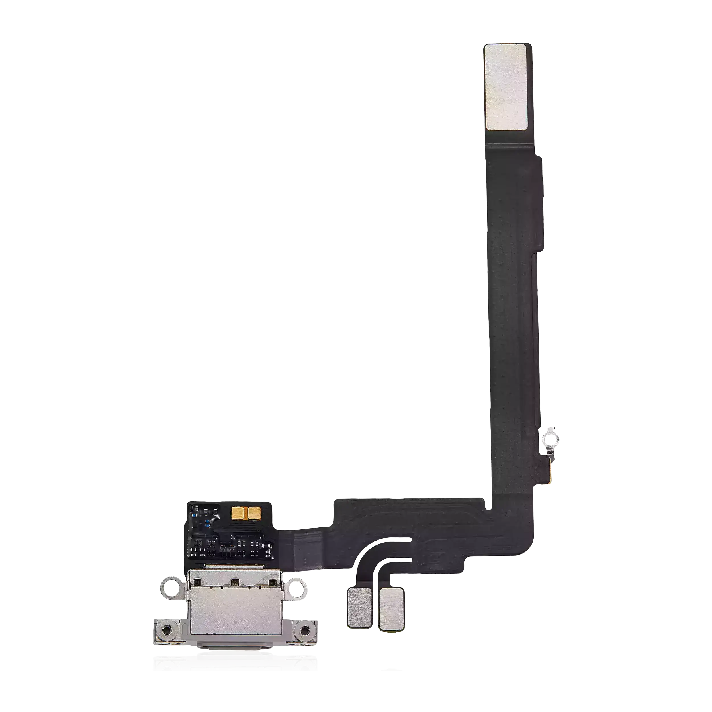 Charging Port Flex Cable For iPhone 16 Pro Max (Premium) (White Titanium) - Image 15