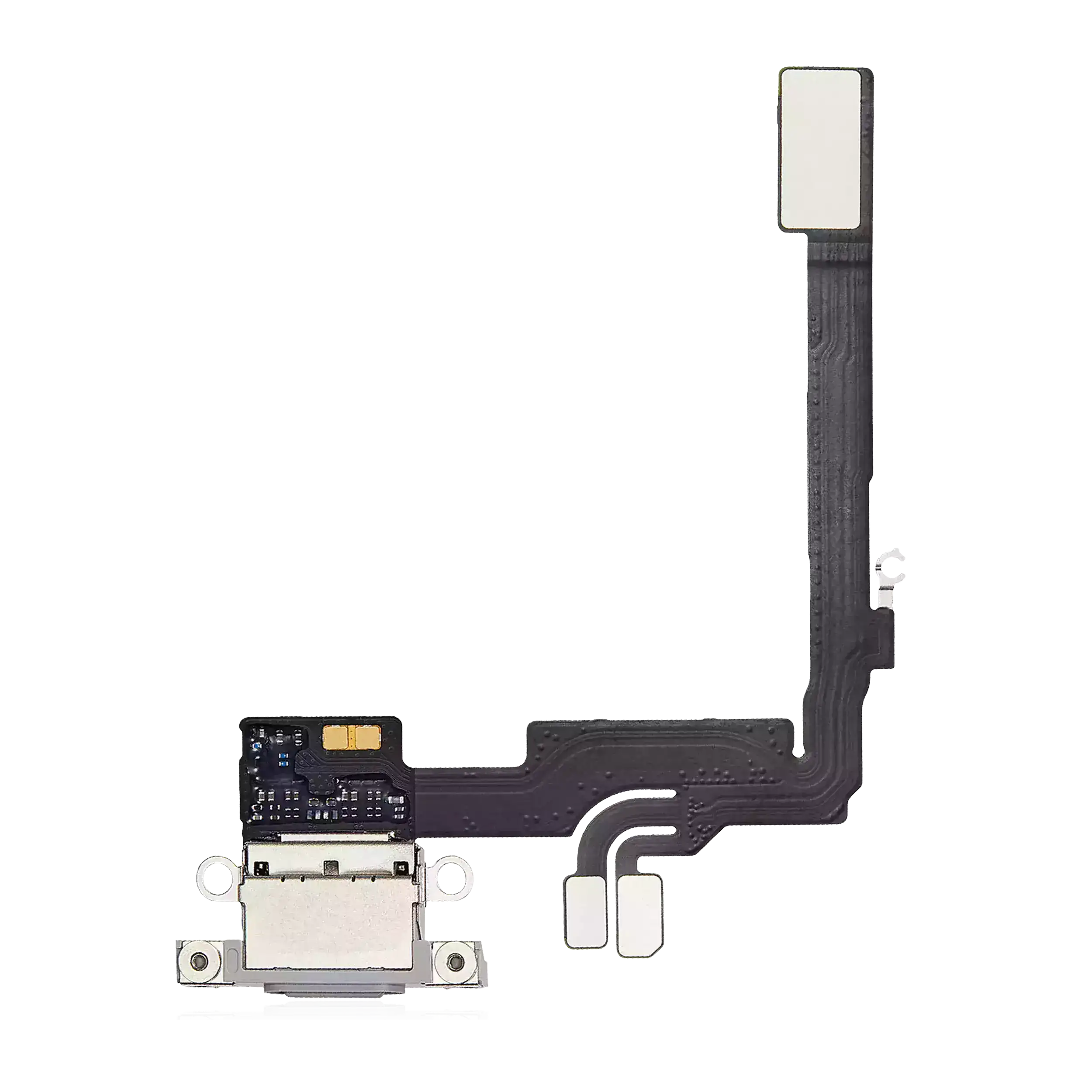 Charging Port Flex Cable For iPhone 16 Pro (Premium) (White Titanium) - Image 5
