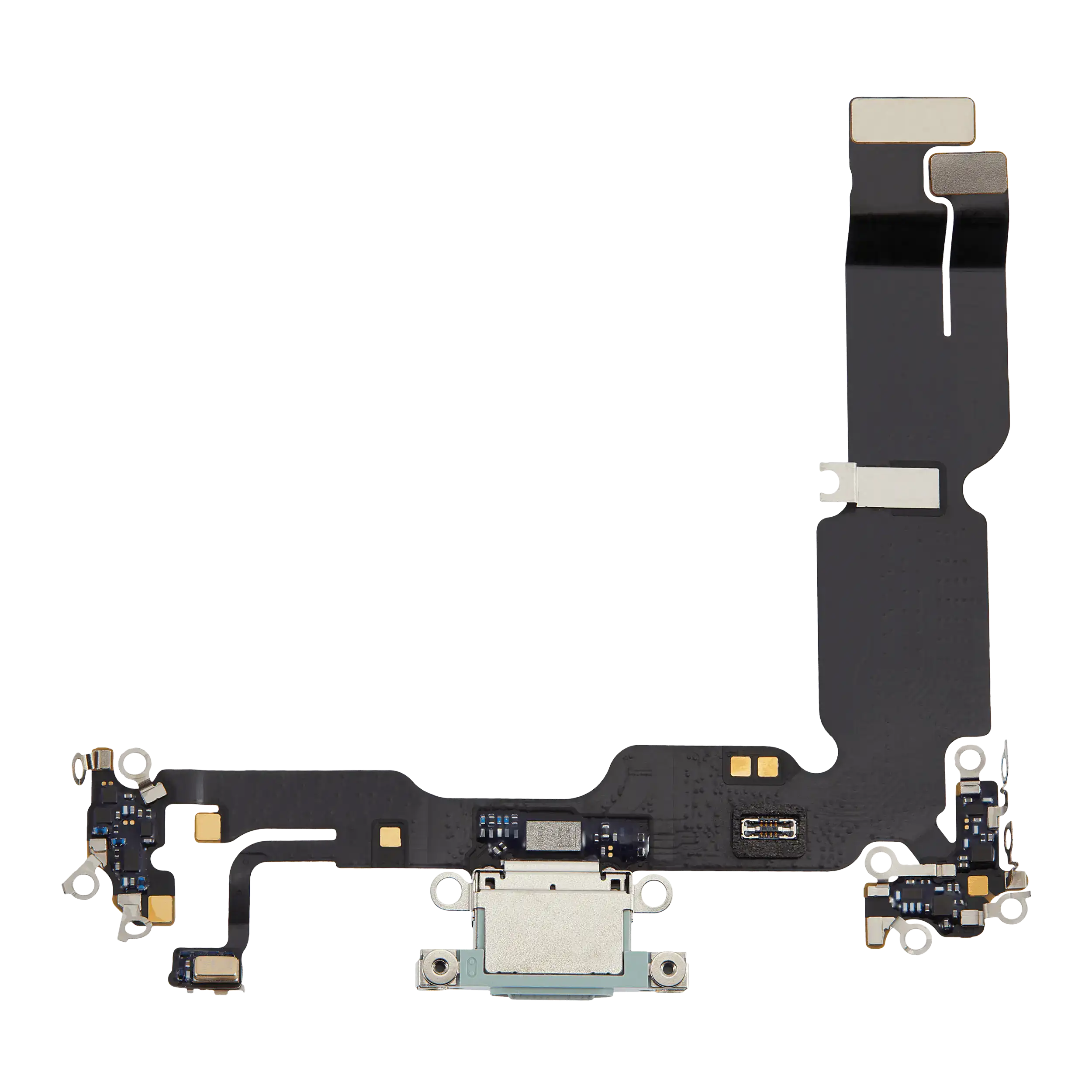 Charging Port Flex Cable For iPhone 15 Plus (Premium) (Green) - Image 5