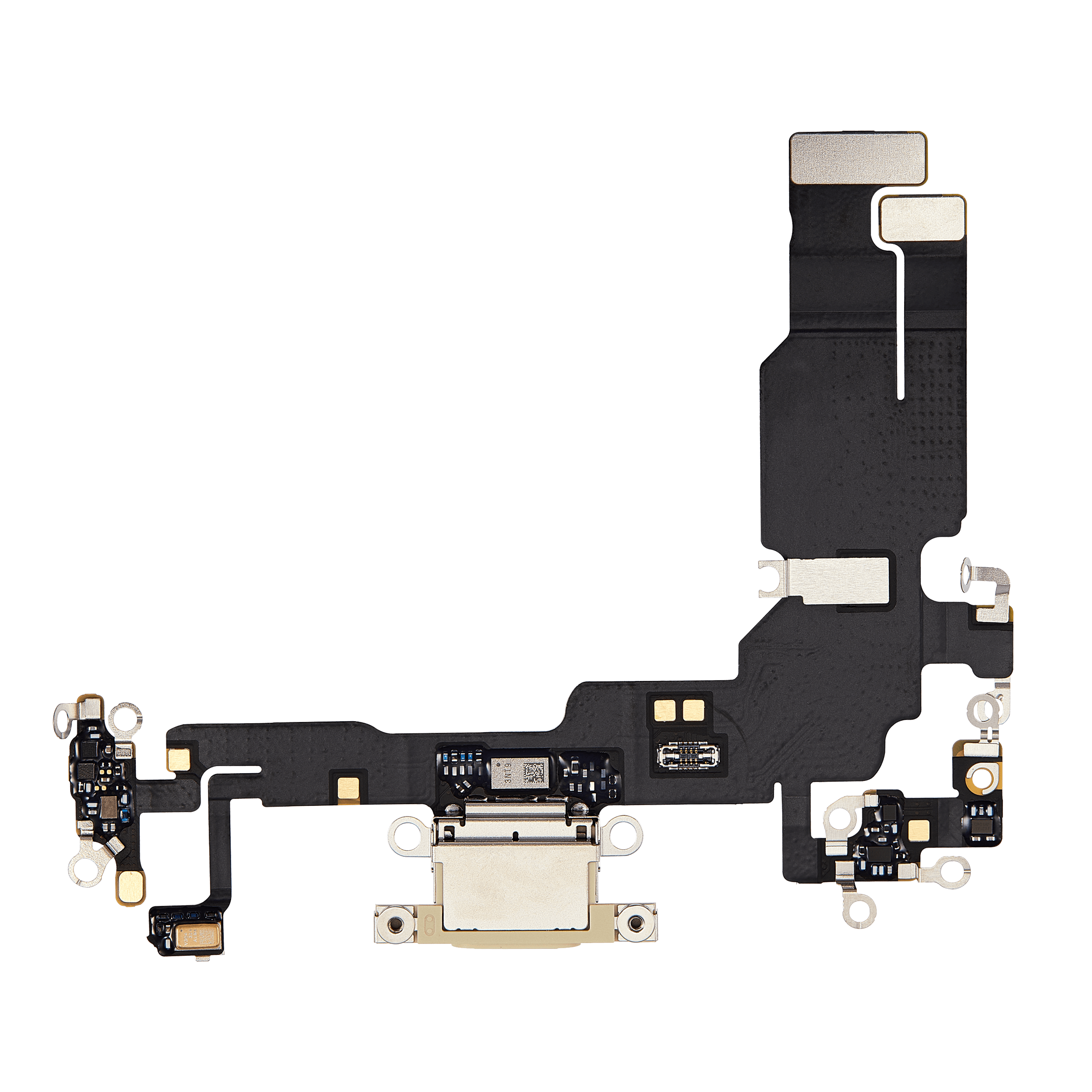 Charging Port Flex Cable For iPhone 15 (Premium) (Yellow) - Image 10