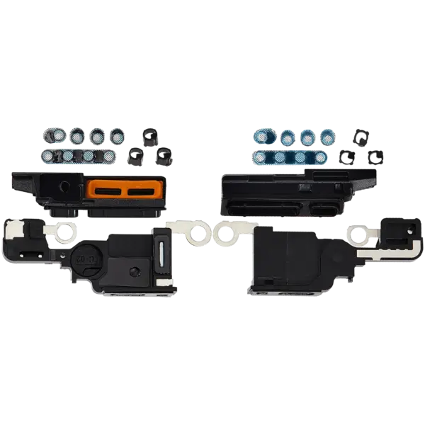 Loudspeaker / Mic Mesh For iPhone 16 Pro (Black) (10 Pack)