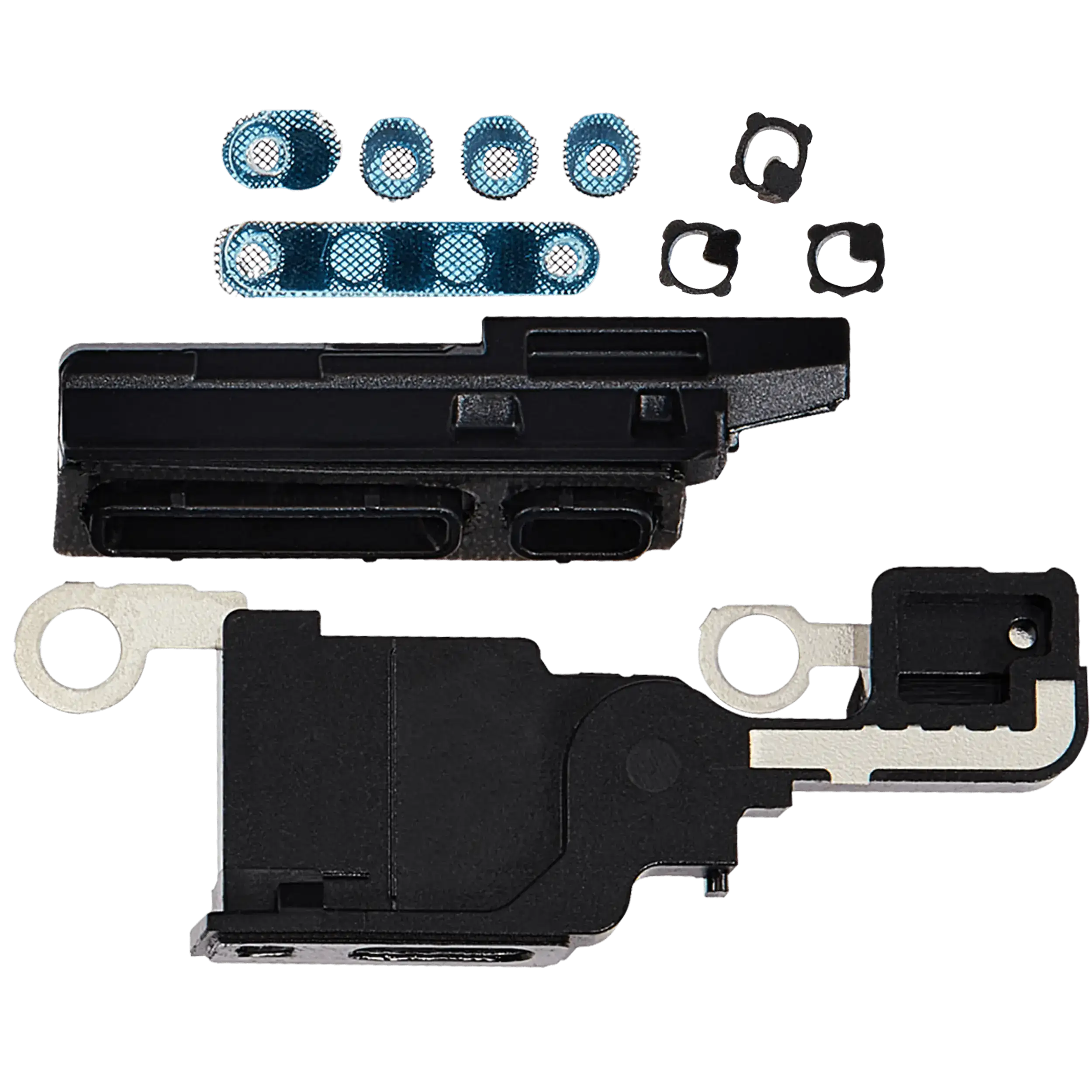 Loudspeaker / Mic Mesh For iPhone 16 Pro (Black) (10 Pack) - Image 7