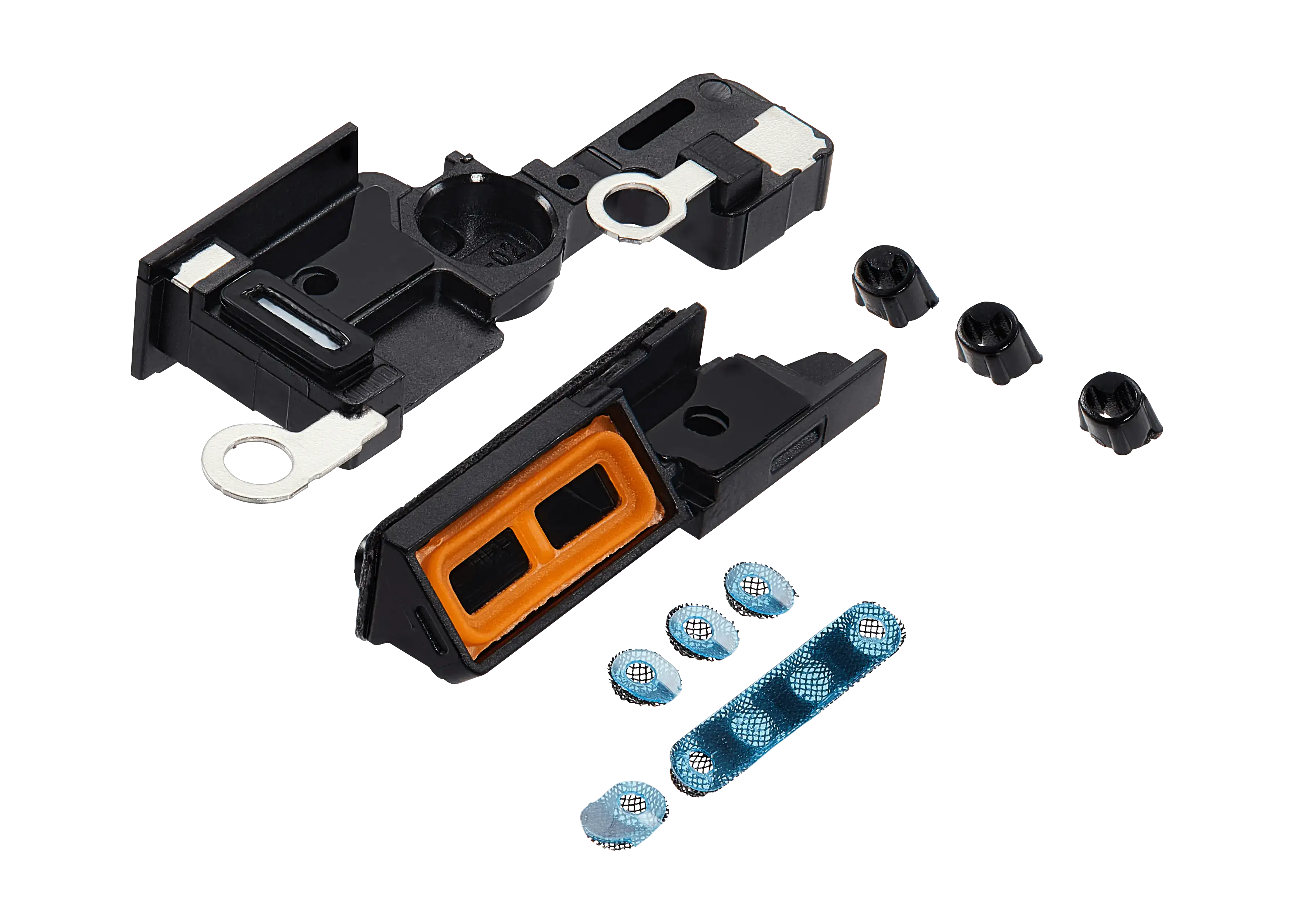 Loudspeaker / Mic Mesh For iPhone 16 Pro (Black) (10 Pack) - Image 14