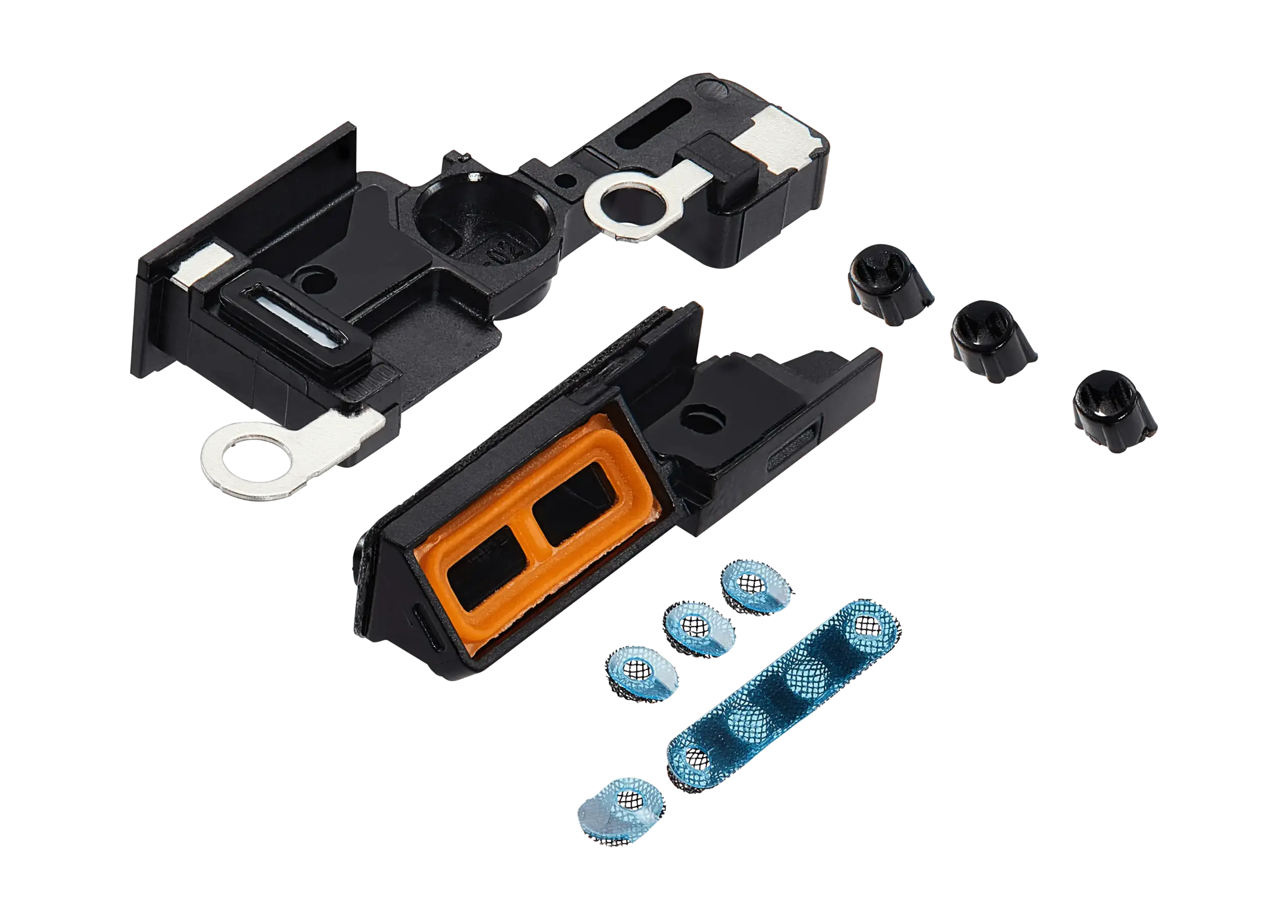 Loudspeaker / Mic Mesh For iPhone 16 Pro (Black) (10 Pack) - Image 4