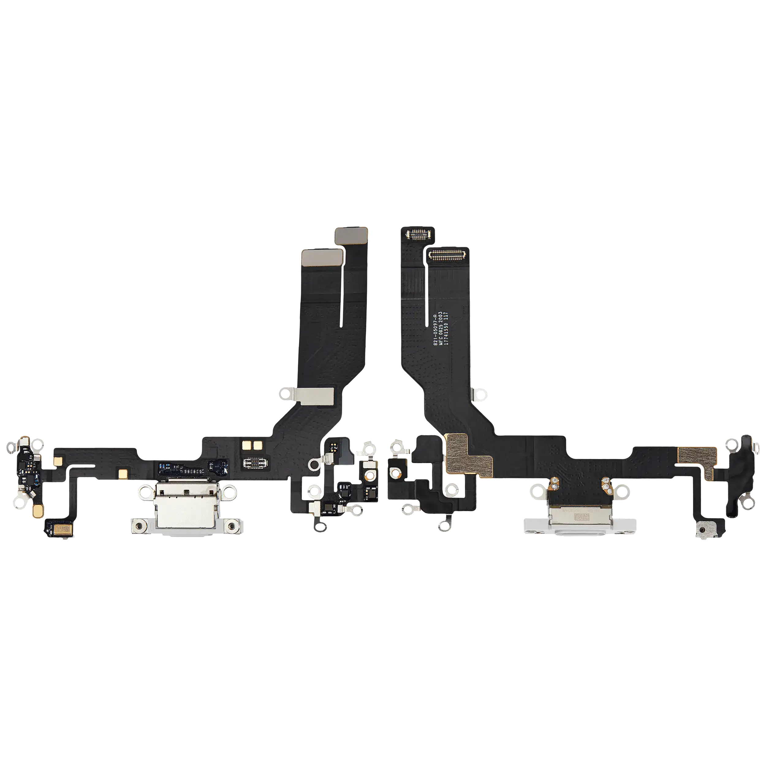 Charging Port Flex Cable For iPhone 16e (Premium) (White) - Image 11