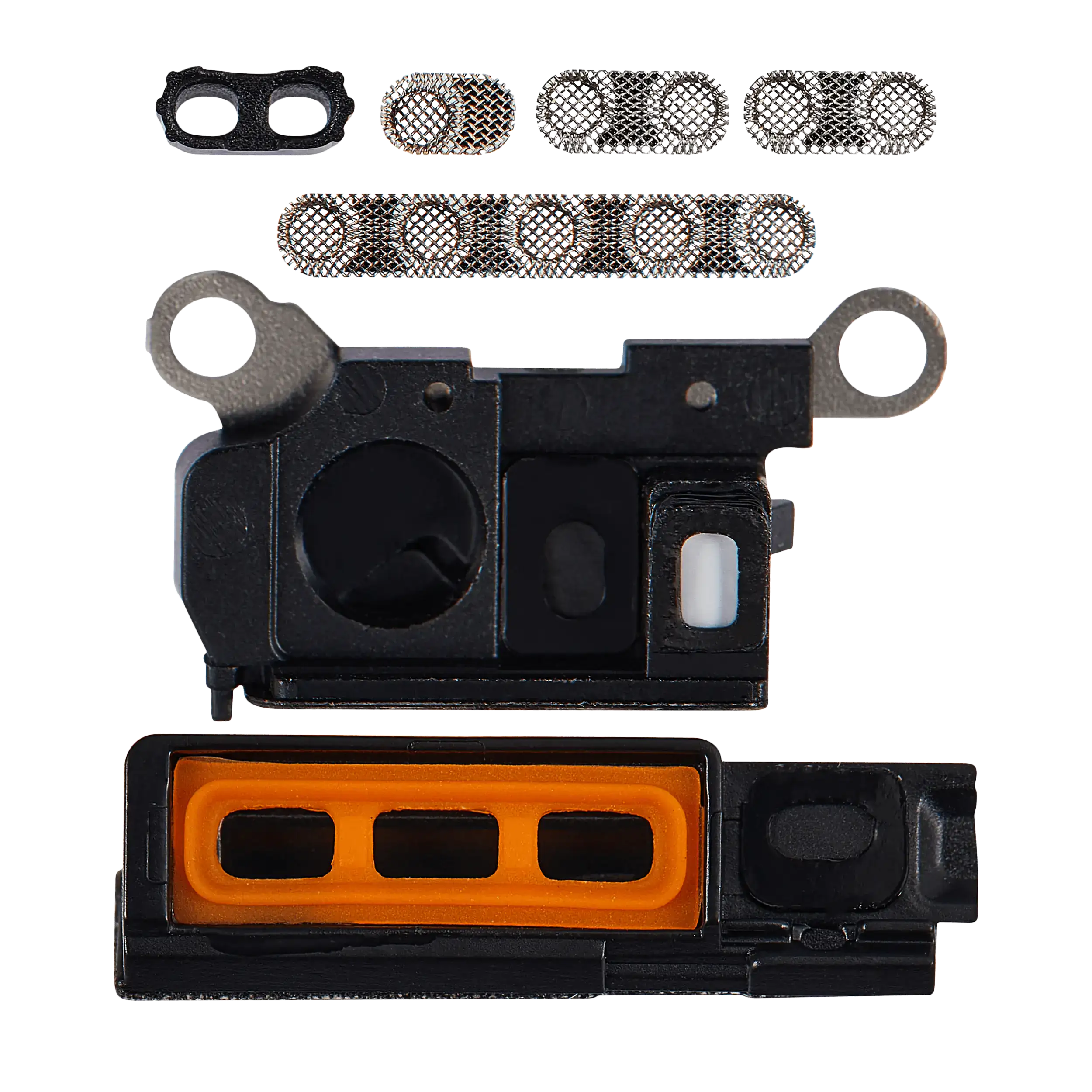 Loudspeaker / Mic Mesh For iPhone 15 Pro Max (Black Titanium) (10 Pack)