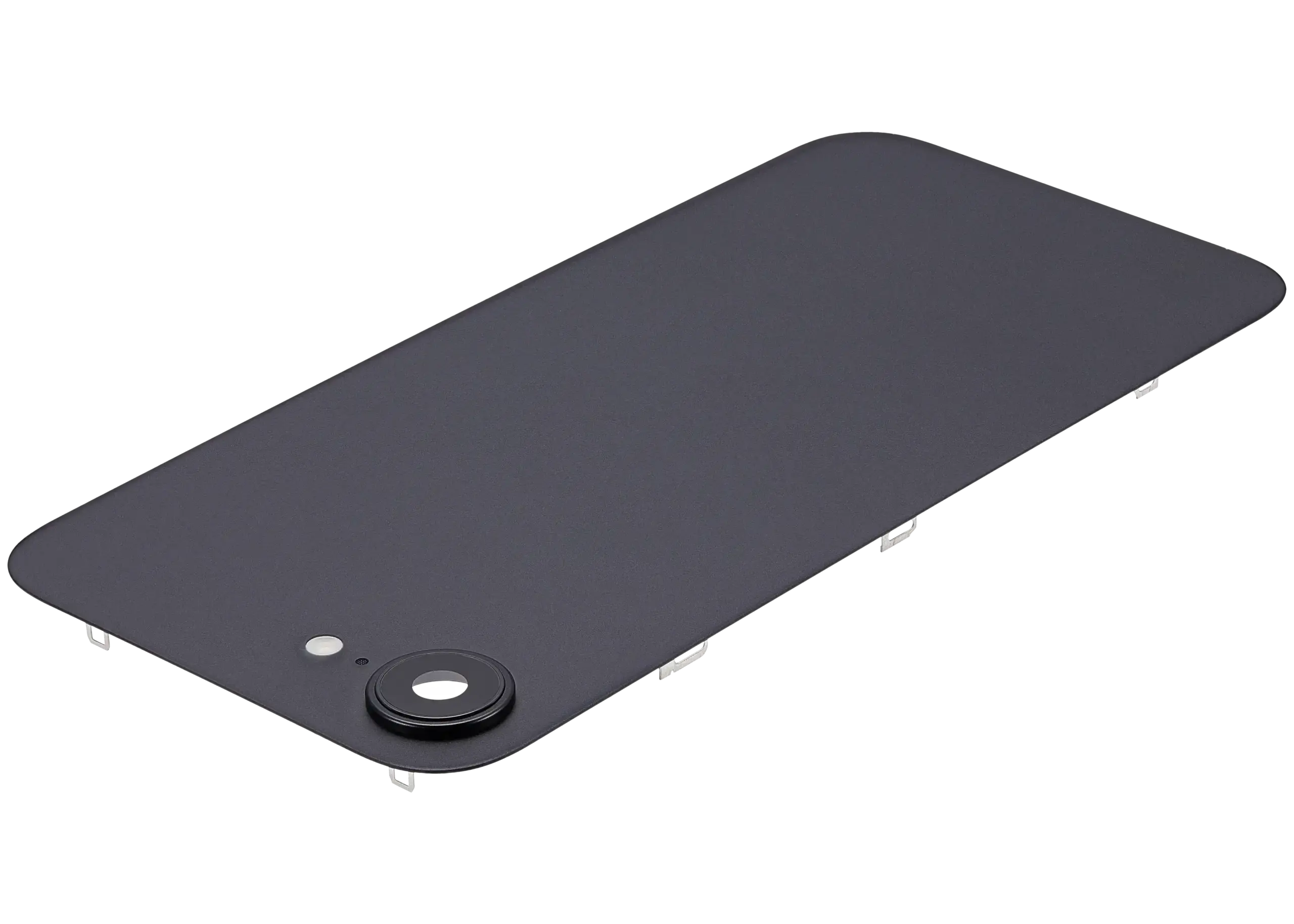 Back Glass w/ MagSafe Magnet & NFC & Flashlight Flex For iPhone 16e (Used OEM Pull: Grade A) (Black) - Image 4