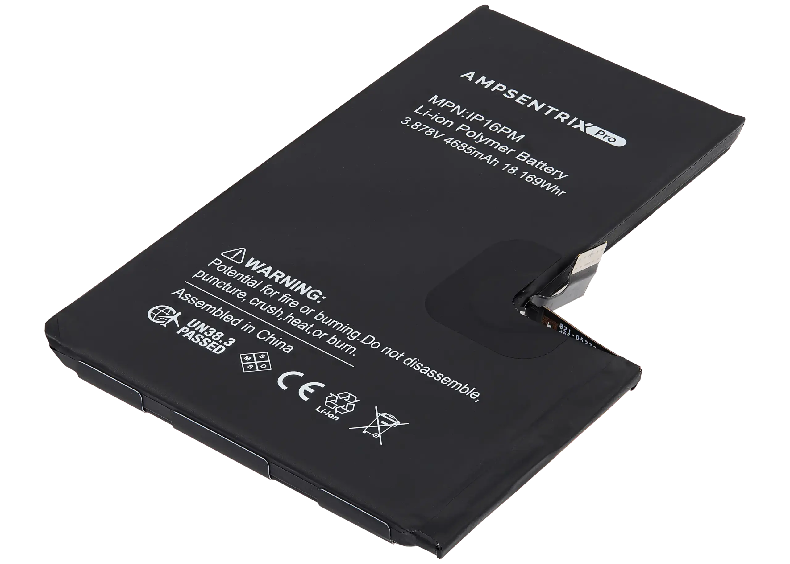 Replacement Battery For iPhone 16 Pro Max (AmpSentrix Pro) - Image 4