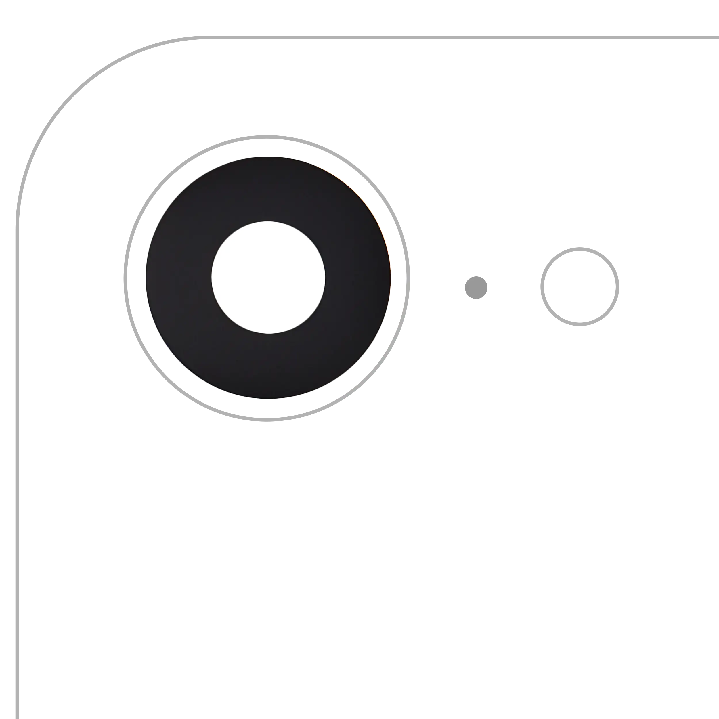 Back Camera Lens (Glass Only) With Adhesive For iPhone 16e (Premium) (Real Sapphire) - Image 4