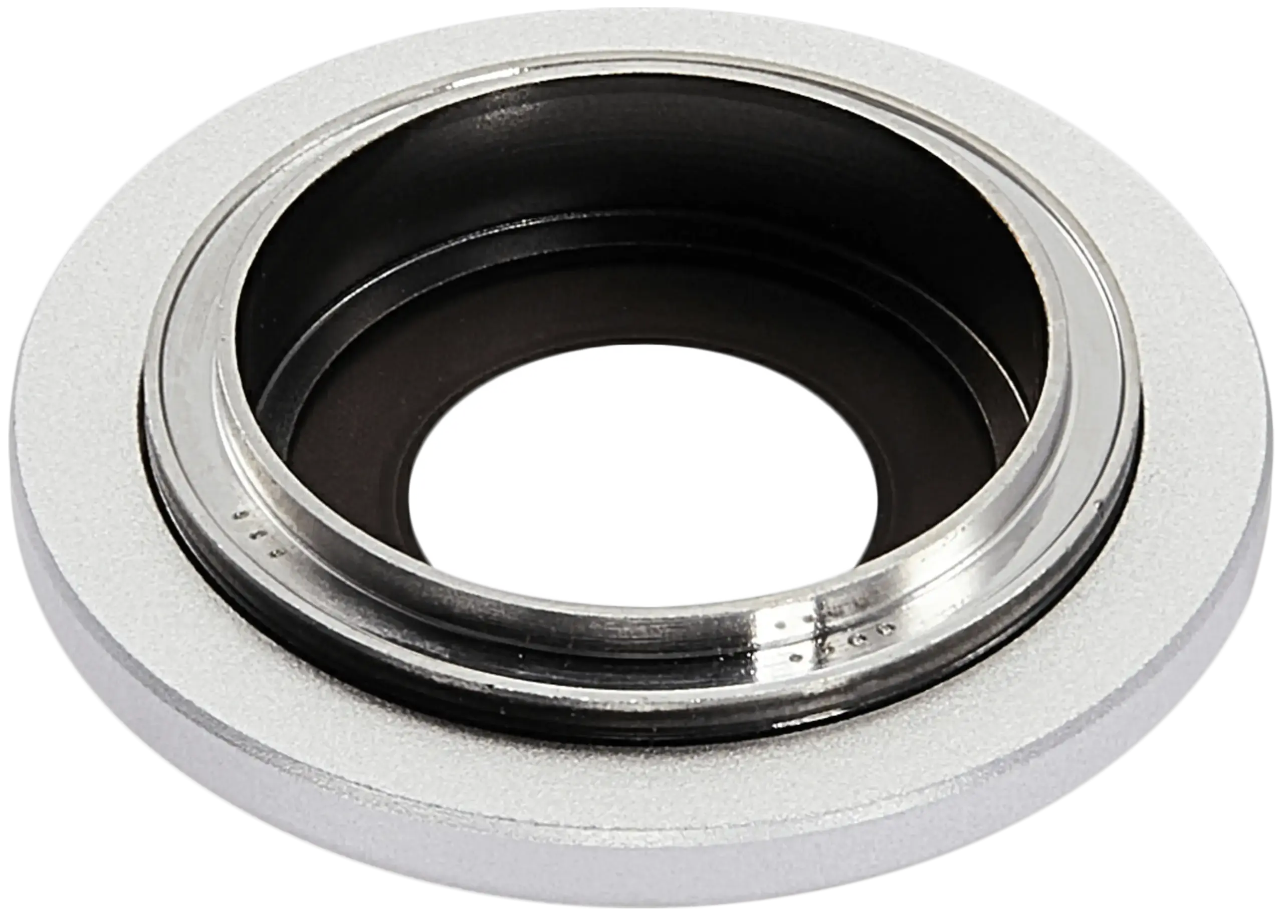 Back Camera Lens With Bracket & Bezel For iPhone 16e (White) (Premium) - Image 5