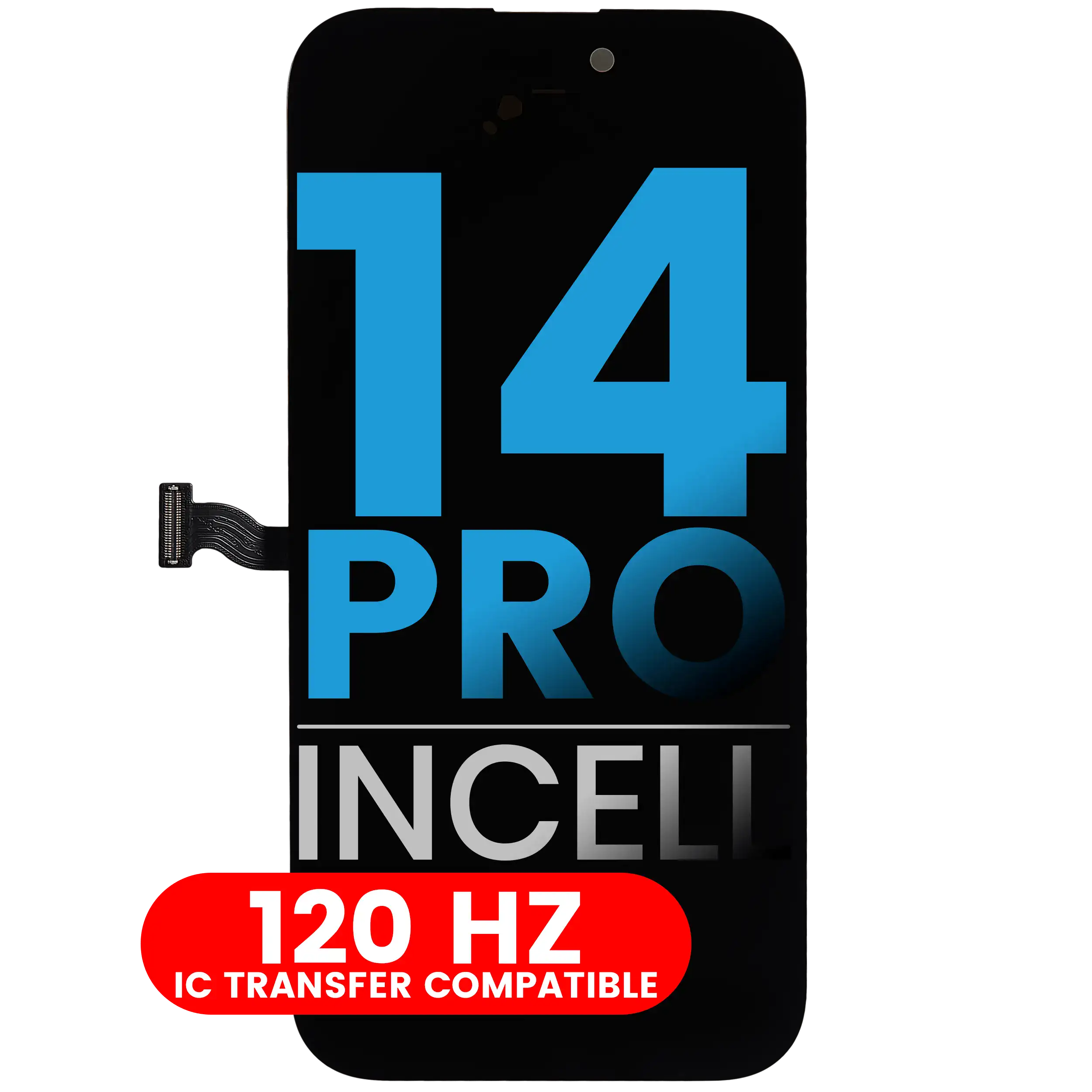 LCD Assembly For iPhone 14 Pro (Aftermarket: AQ7 / Incell) (120HZ)