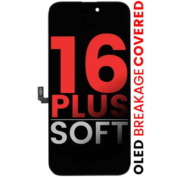 OLED Assembly For iPhone 16 Plus (Aftermarket Pro: XO7 Soft)