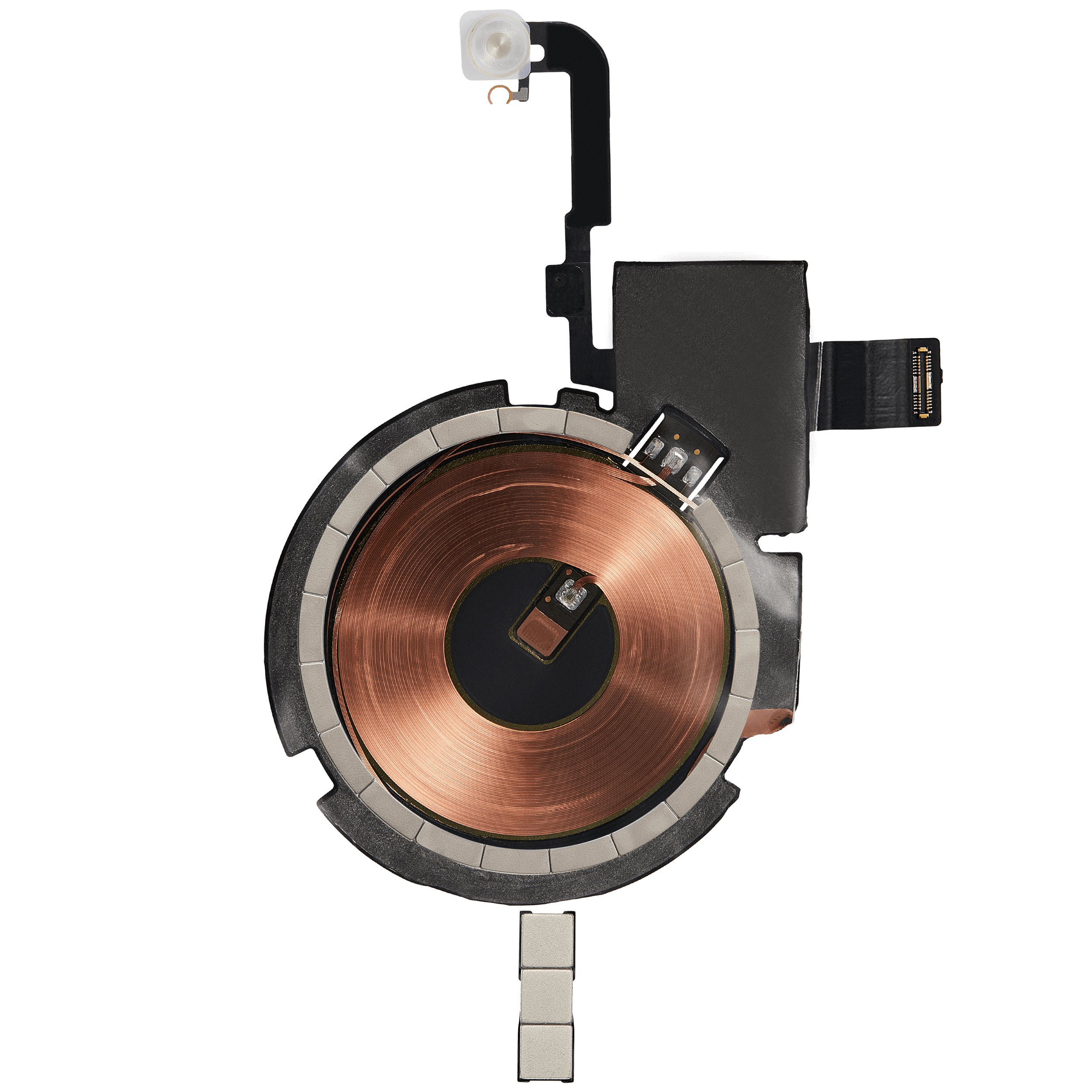 Wireless NFC Charging Fles & MagSafe Magnet & Flashlight Flex For iPhone 15 Pro (Original Used) - Image 3