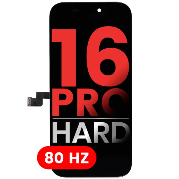 OLED Assembly For iPhone 16 Pro (Aftermarket Plus: Hard) (80Hz)