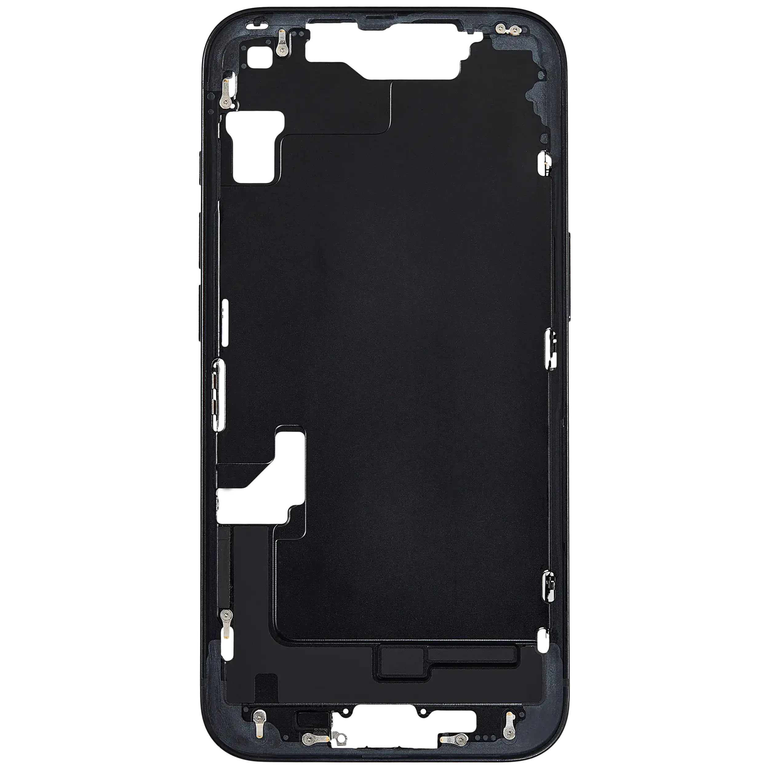 Mid-Frame Housing W/ Small Parts For iPhone 16e (EU / Global Version) (Used OEM Pull: Grade A) (Black) - Image 18