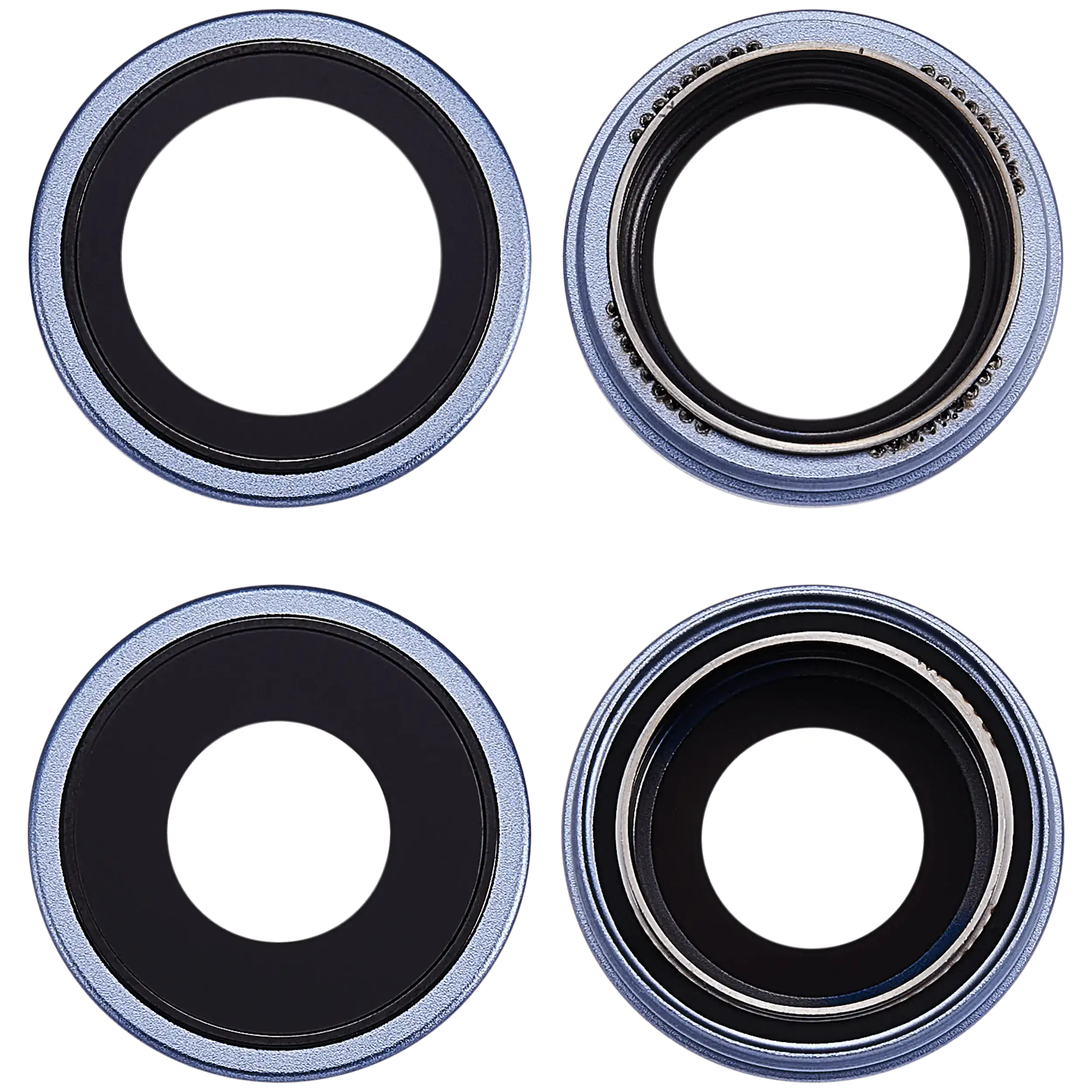 Back Camera Lens With Bracket & Bezel For iPhone 17 (Premium) (Mist Blue) - Image 23