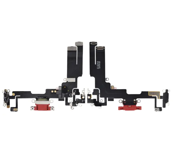 Charging Port Flex Cable For iPhone 14 (Premium) (Red)