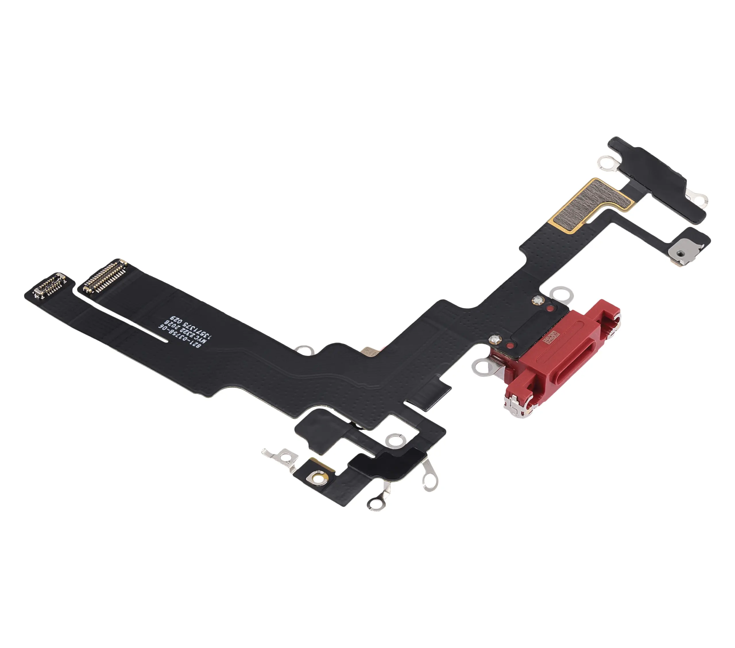 Charging Port Flex Cable For iPhone 14 (Premium) (Red) - Image 14