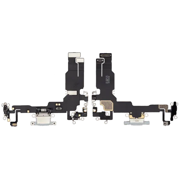 Charging Port Flex Cable For iPhone 15 (Premium) (Blue)