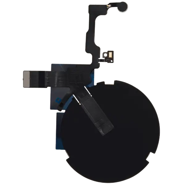 Wireless NFC Charging Flex With Flashlight Flex Cable For iPhone 15 Pro Max