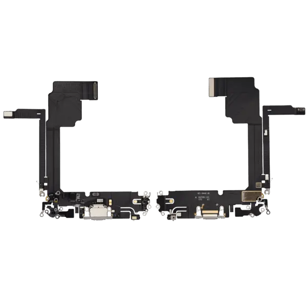 Charging Port Flex Cable For iPhone 15 Pro Max (Premium) (White Titanium)