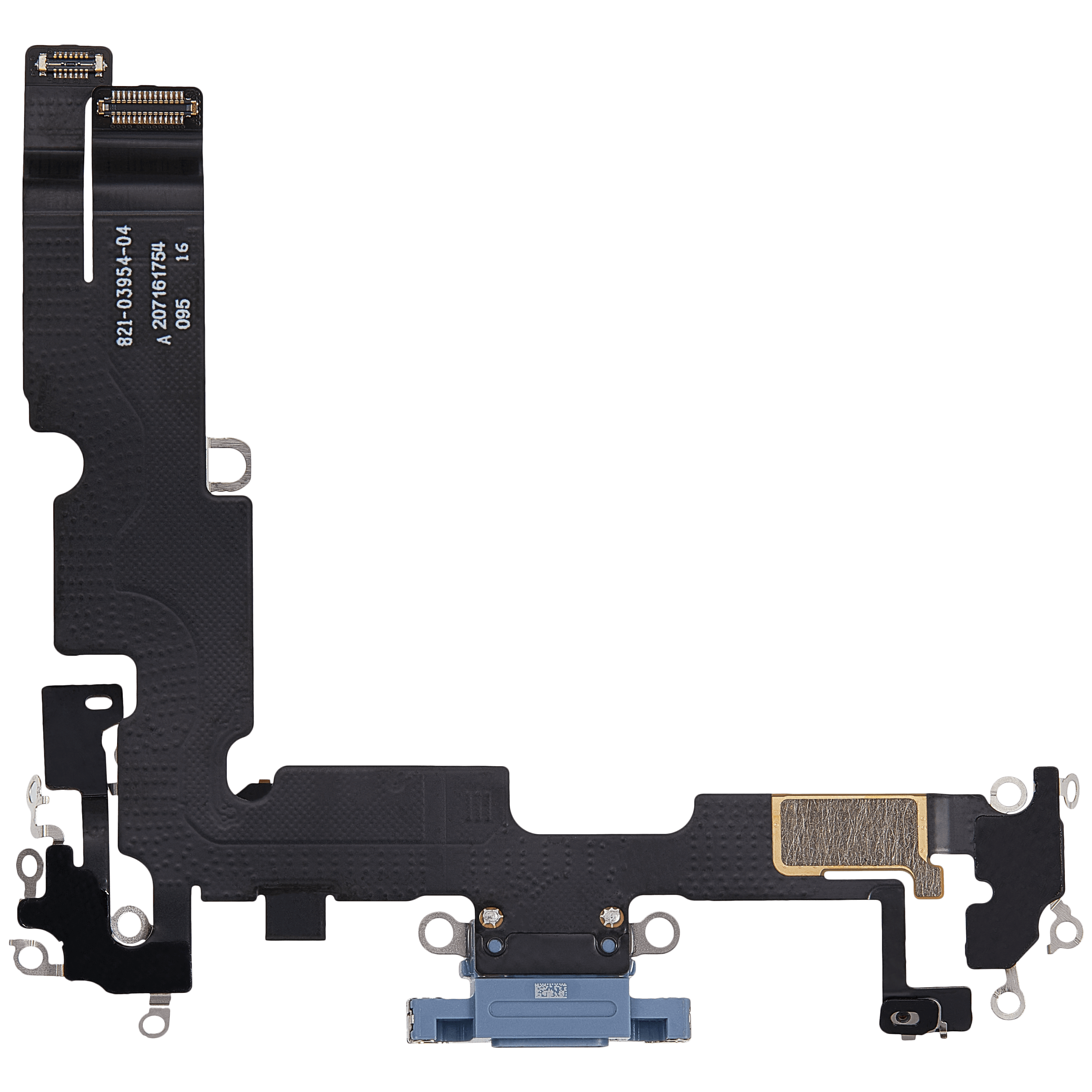 Charging Port Flex Cable For iPhone 14 Plus (Used OEM Pull) (Blue) - Image 11