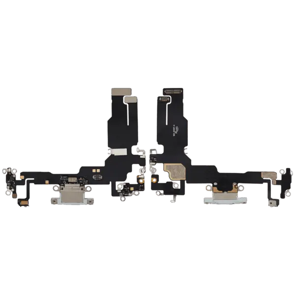 Charging Port Flex Cable For iPhone 15 (Aftermarket Plus) (Blue)