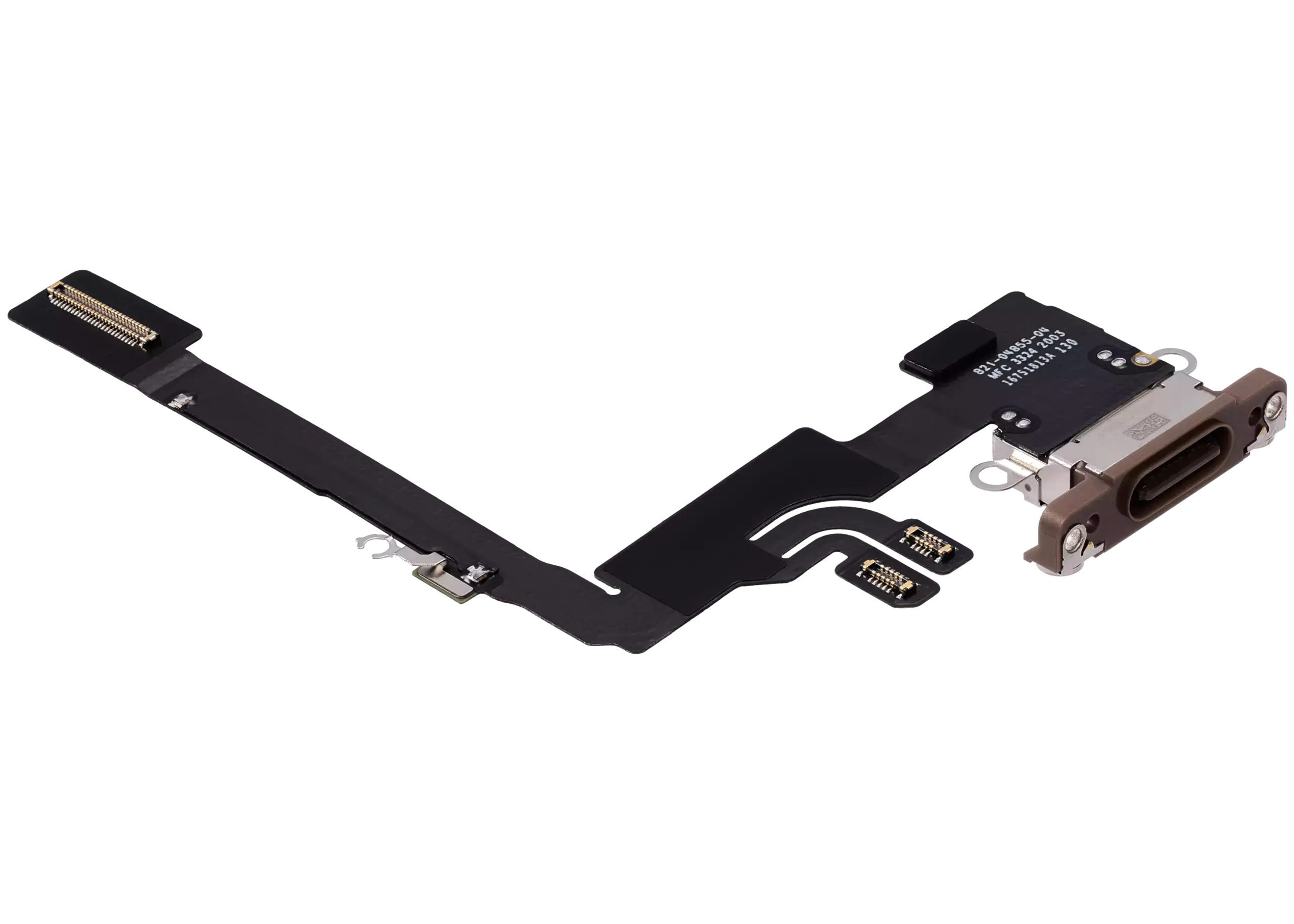 Charging Port Flex Cable For iPhone 16 Pro (Premium) (Desert Titanium) - Image 3