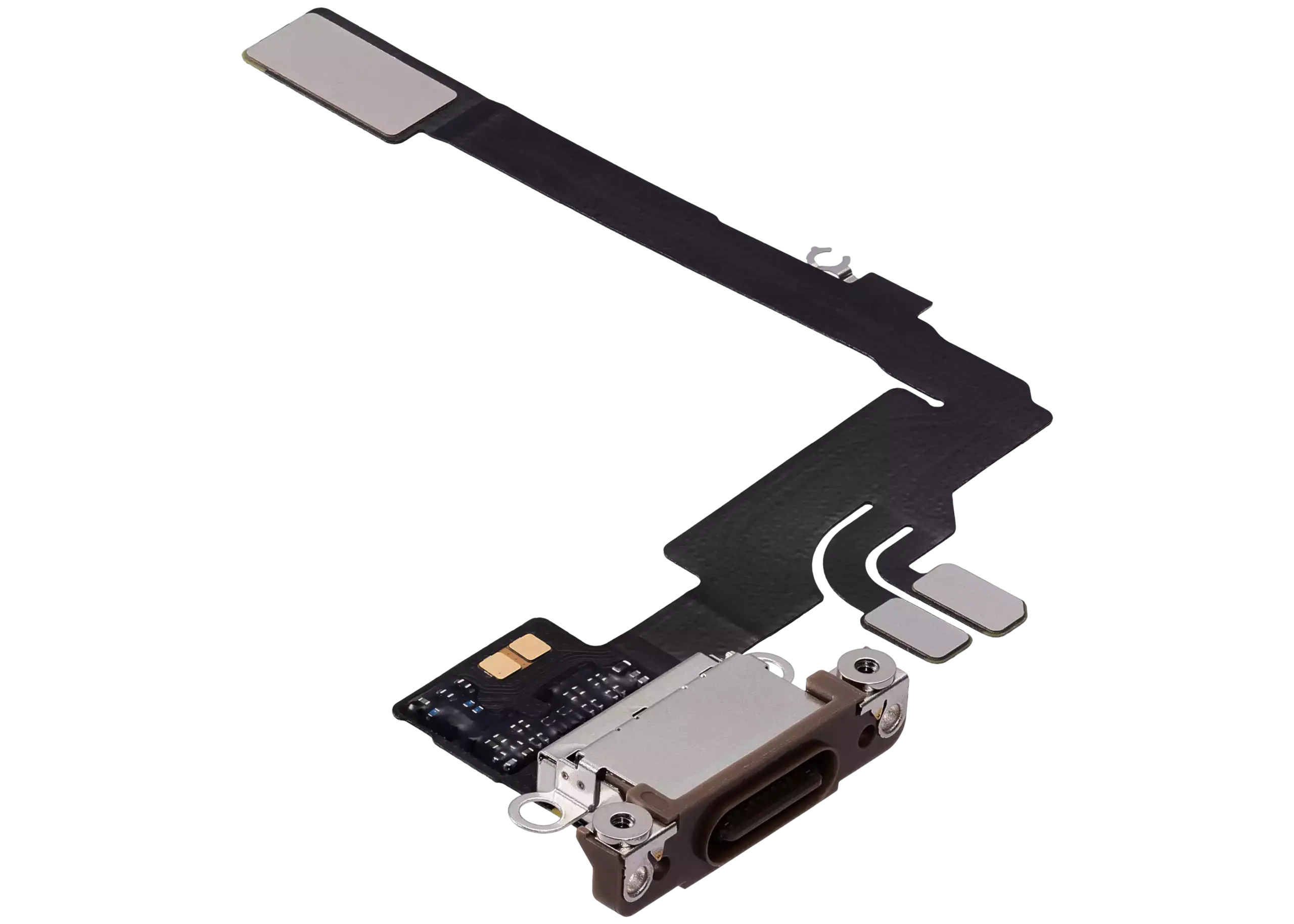 Charging Port Flex Cable For iPhone 16 Pro (Premium) (Desert Titanium) - Image 4