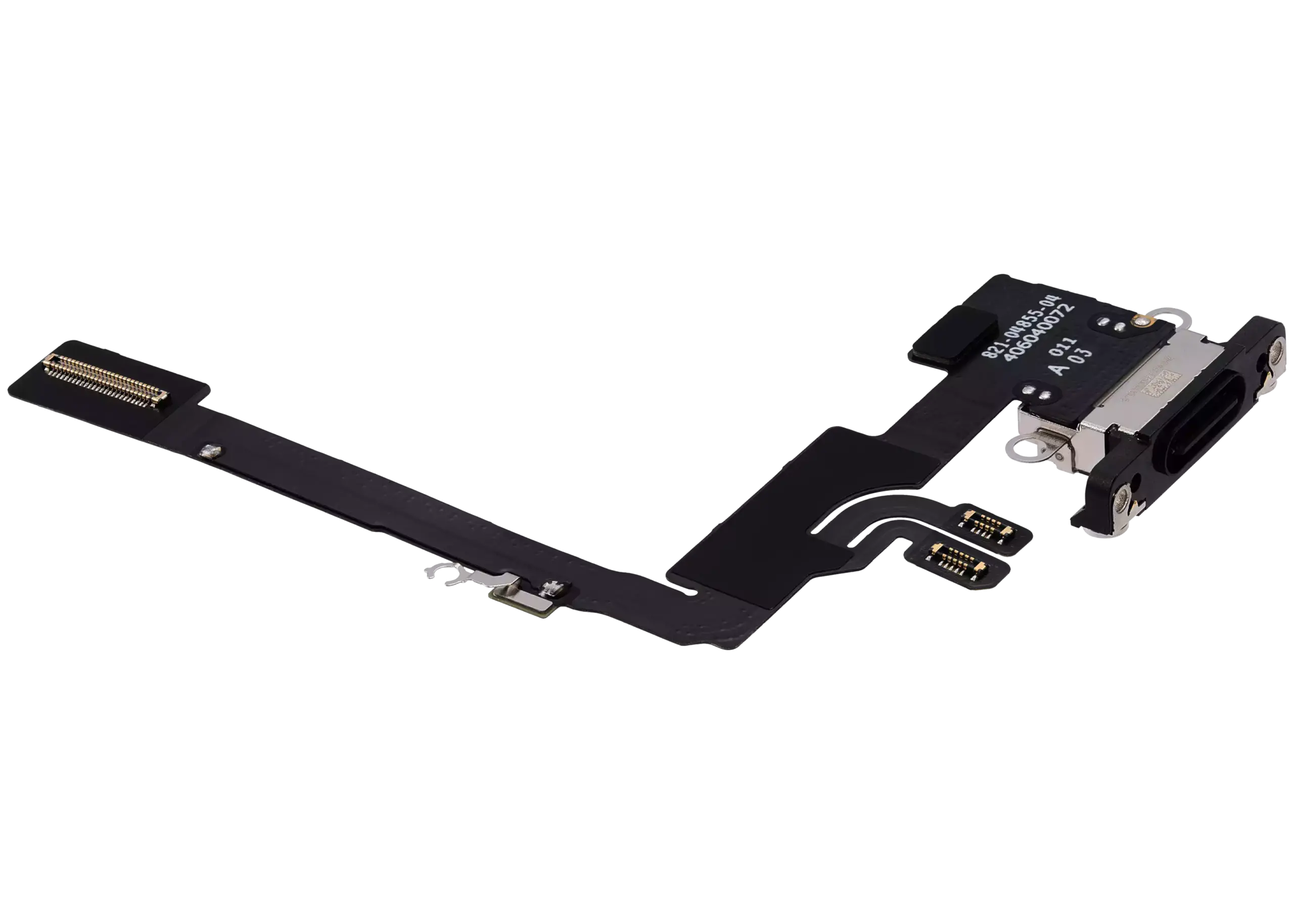 Charging Port Flex Cable For iPhone 16 Pro (Premium) (Black Titanium) - Image 3