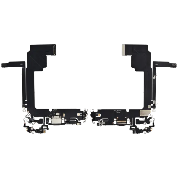 Charging Port Flex Cable For iPhone 15 Pro Max (Aftermarket Plus) (Black Titanium)