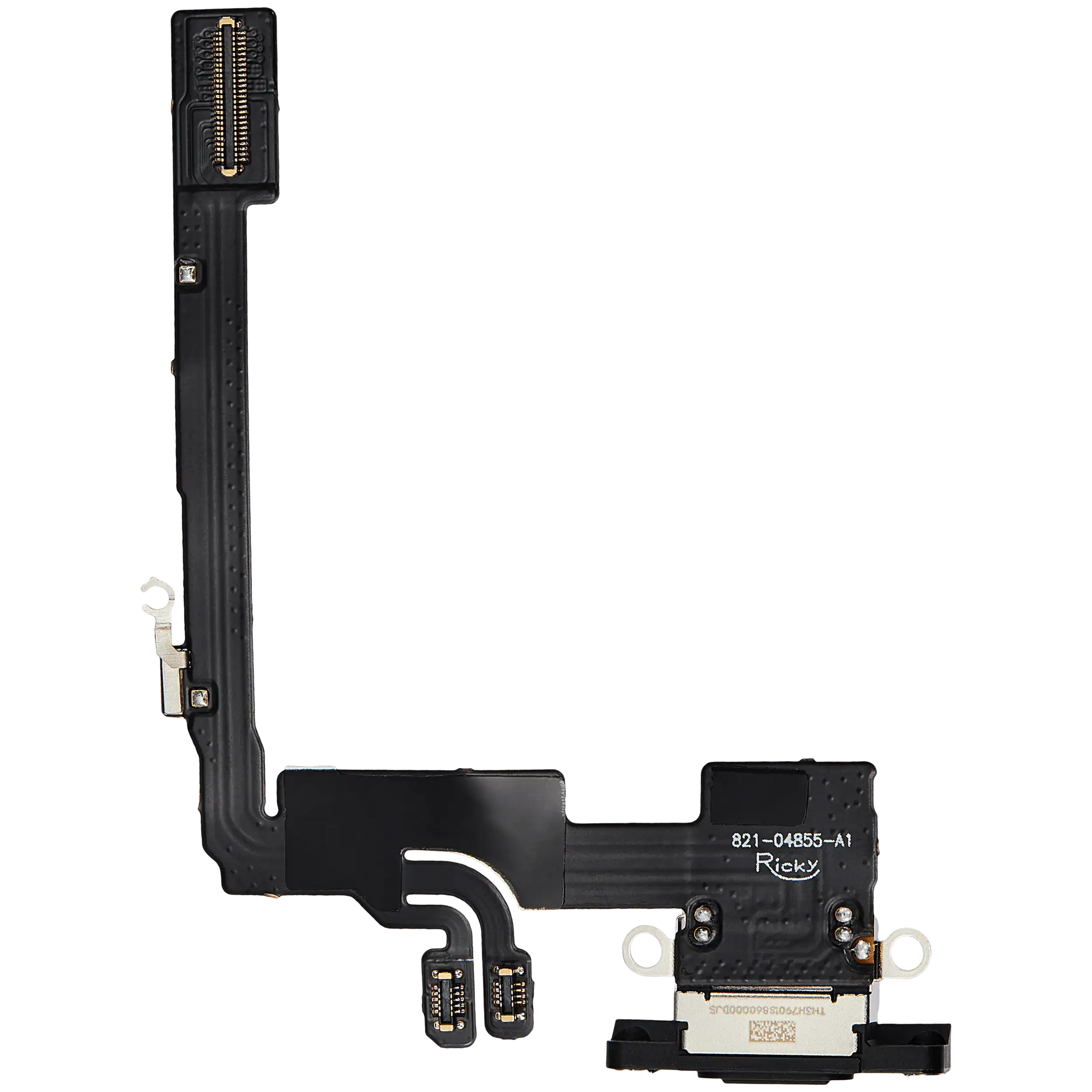 Charging Port Flex Cable For iPhone 16 Pro (Aftermarket Plus) (Black Titanium) - Image 17