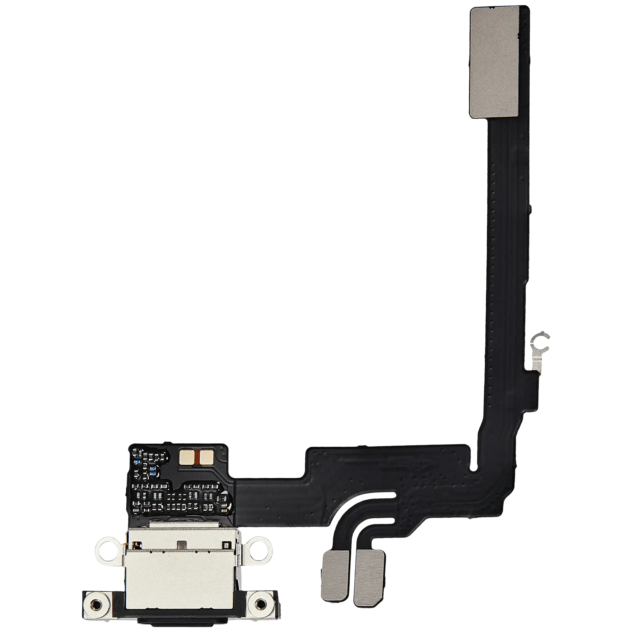 Charging Port Flex Cable For iPhone 16 Pro (Aftermarket Plus) (Black Titanium) - Image 8