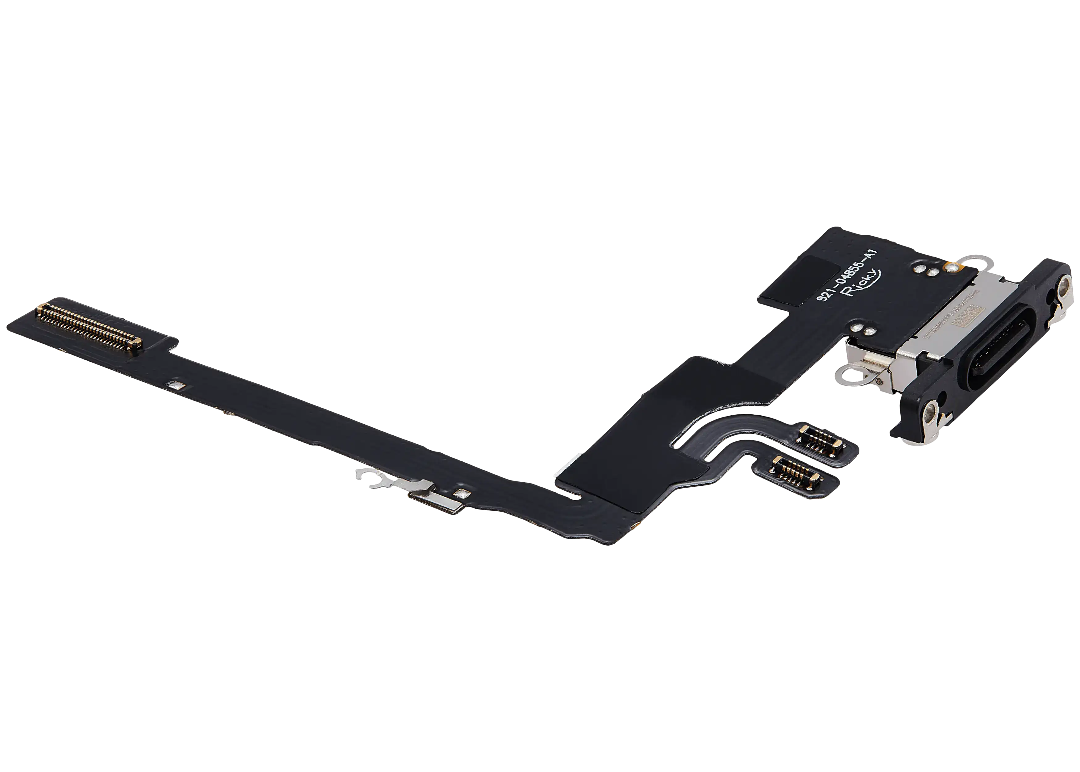 Charging Port Flex Cable For iPhone 16 Pro (Aftermarket Plus) (Black Titanium) - Image 19