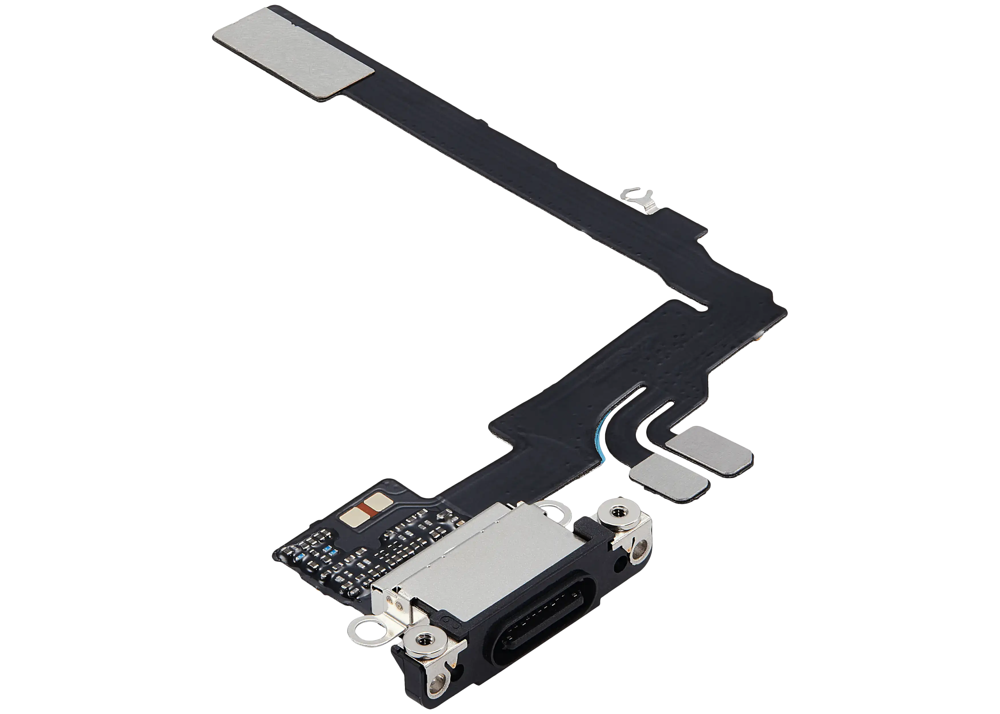 Charging Port Flex Cable For iPhone 16 Pro (Aftermarket Plus) (Black Titanium) - Image 20
