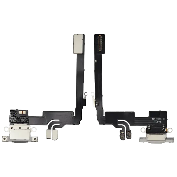 Charging Port Flex Cable For iPhone 16 Pro (Aftermarket Plus) (White Titanium)