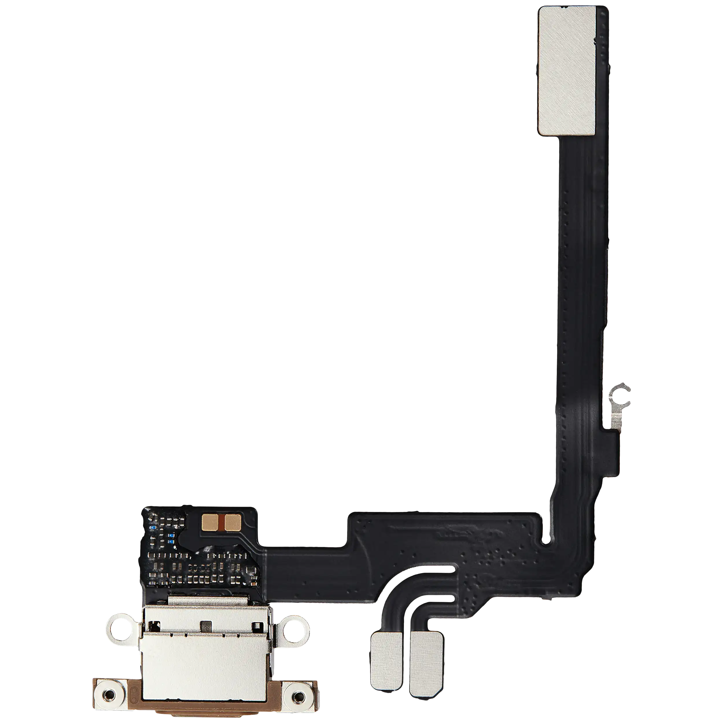 Charging Port Flex Cable For iPhone 16 Pro (Aftermarket Plus) (Desert Titanium) - Image 7