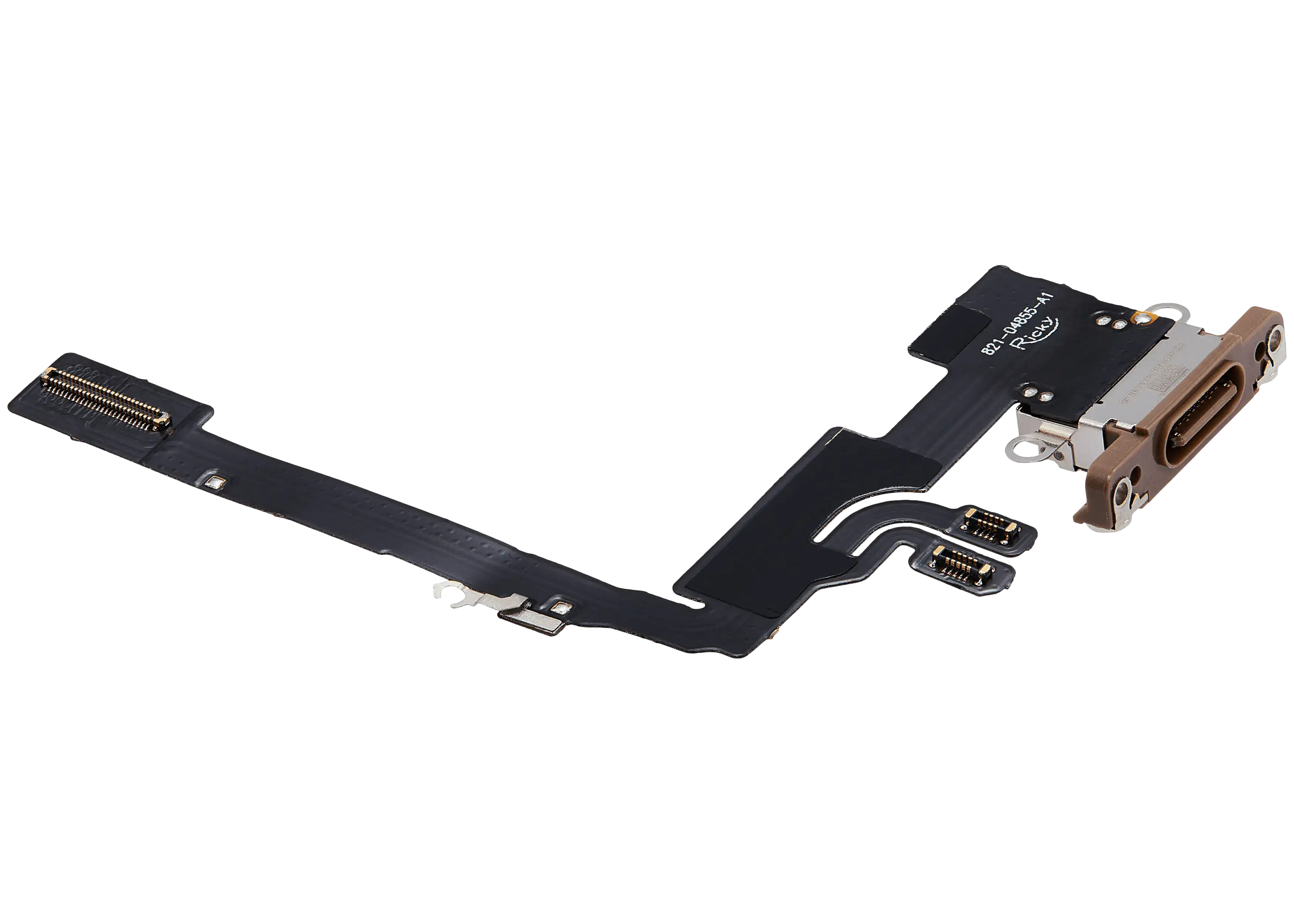 Charging Port Flex Cable For iPhone 16 Pro (Aftermarket Plus) (Desert Titanium) - Image 19
