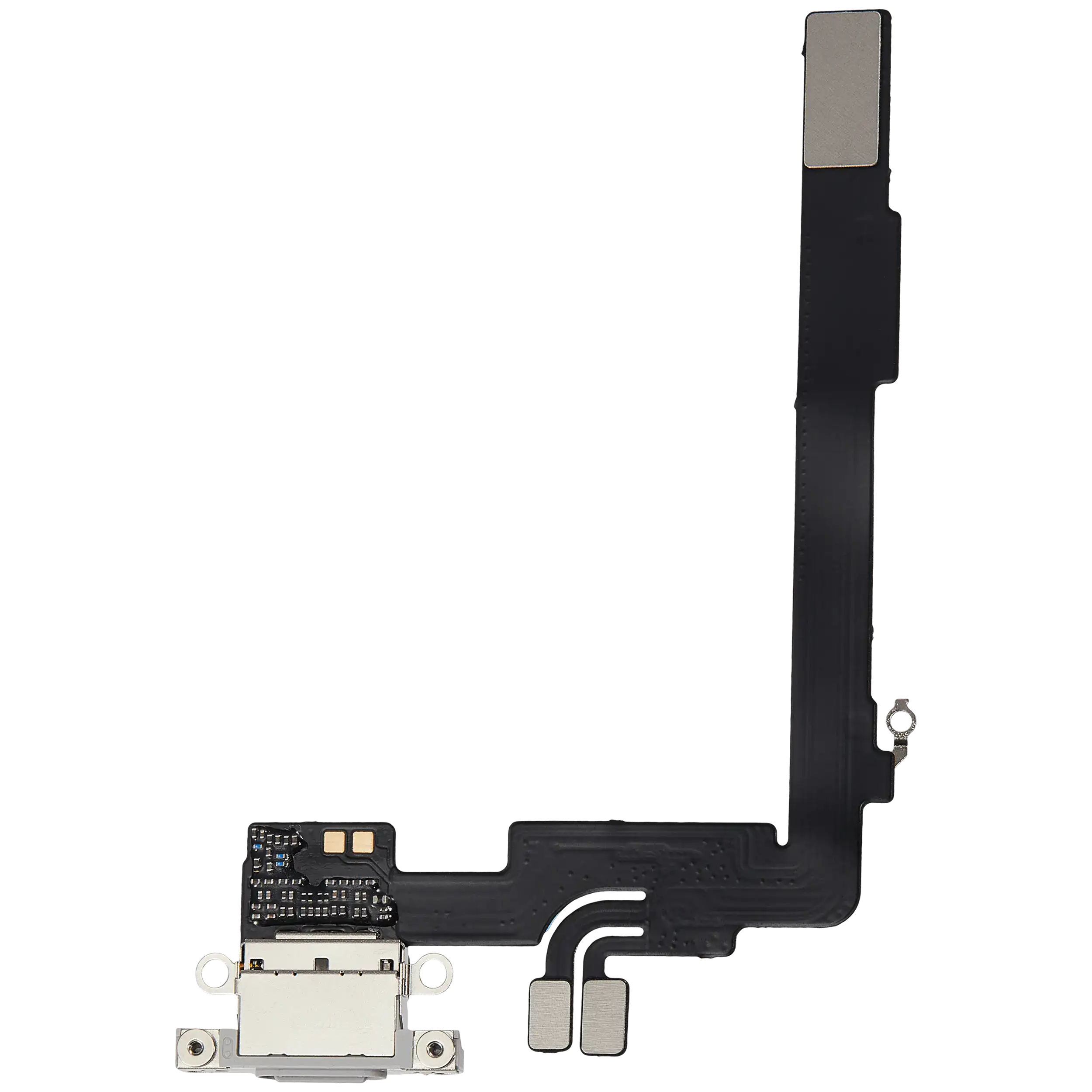 Charging Port Flex Cable For iPhone 16 Pro Max (Aftermarket Plus) (White Titanium) - Image 13