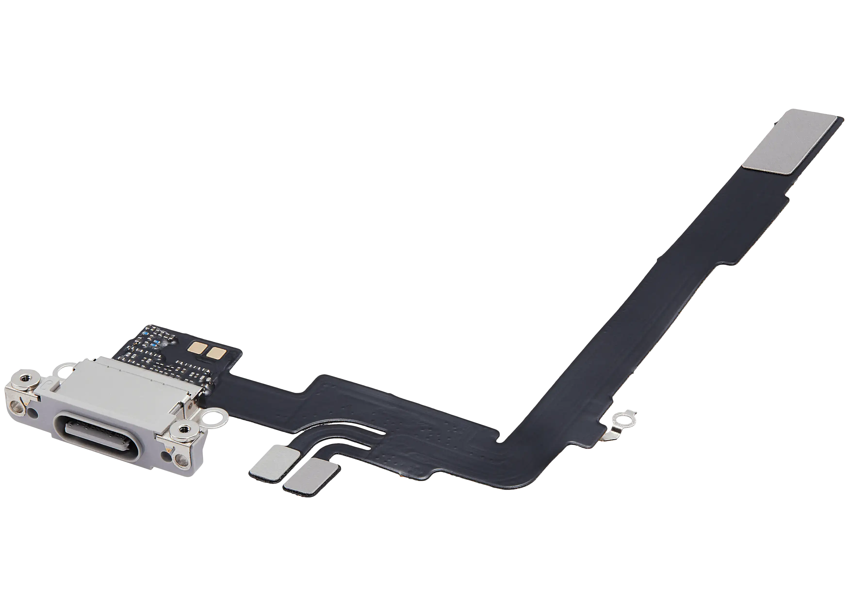 Charging Port Flex Cable For iPhone 16 Pro Max (Aftermarket Plus) (White Titanium) - Image 19