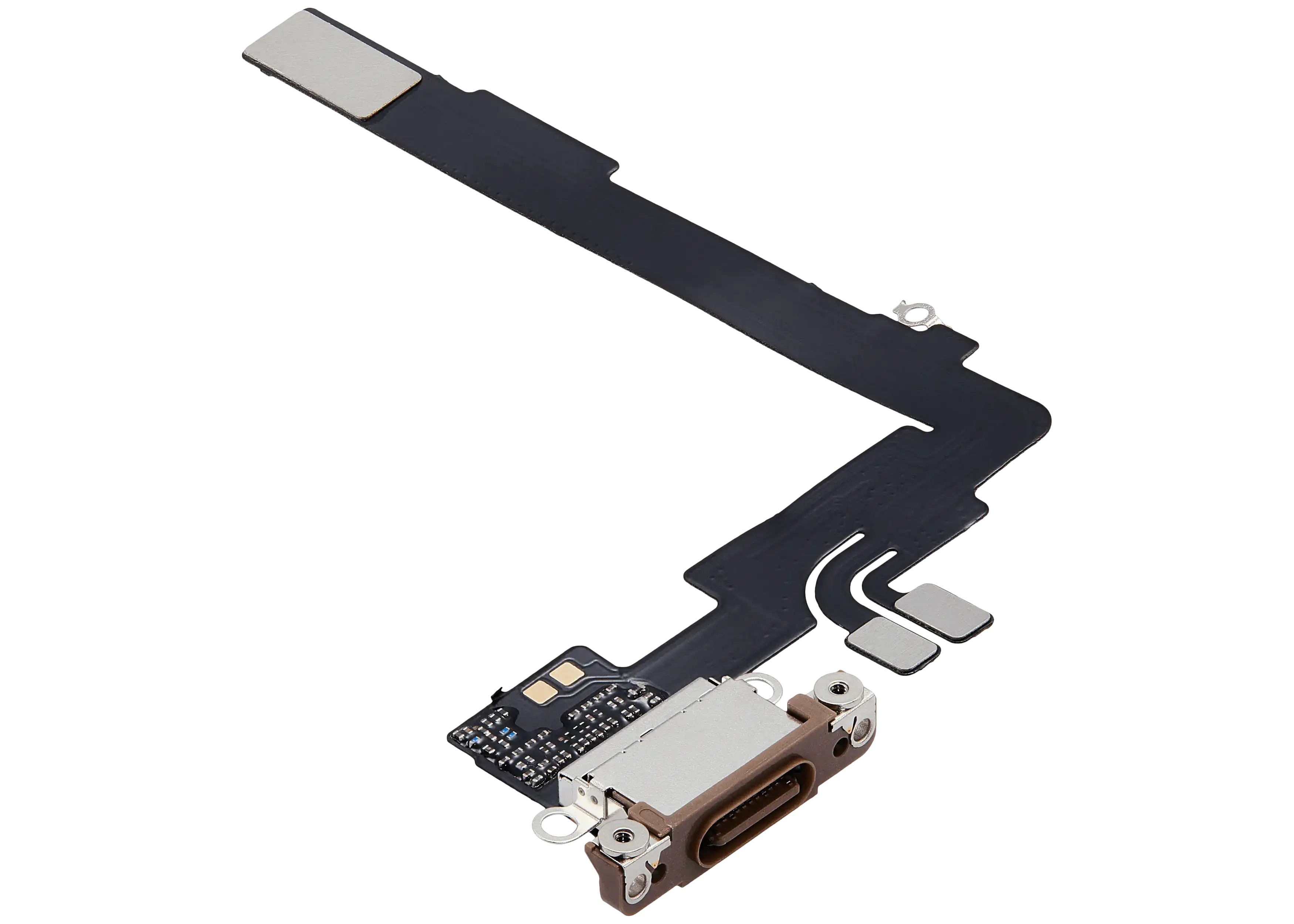 Charging Port Flex Cable For iPhone 16 Pro Max (Aftermarket Plus) (Desert Titanium) - Image 14