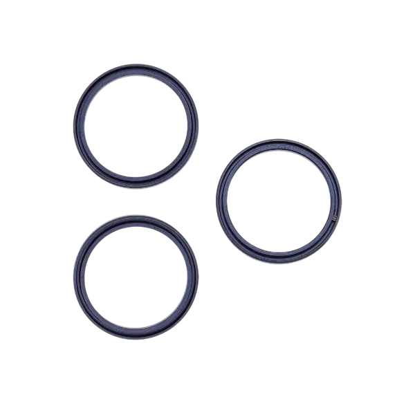 Back Camera Bezel Ring Only For iPhone 17 Pro / 17 Pro Max (Deep Blue) (3 Piece Set)