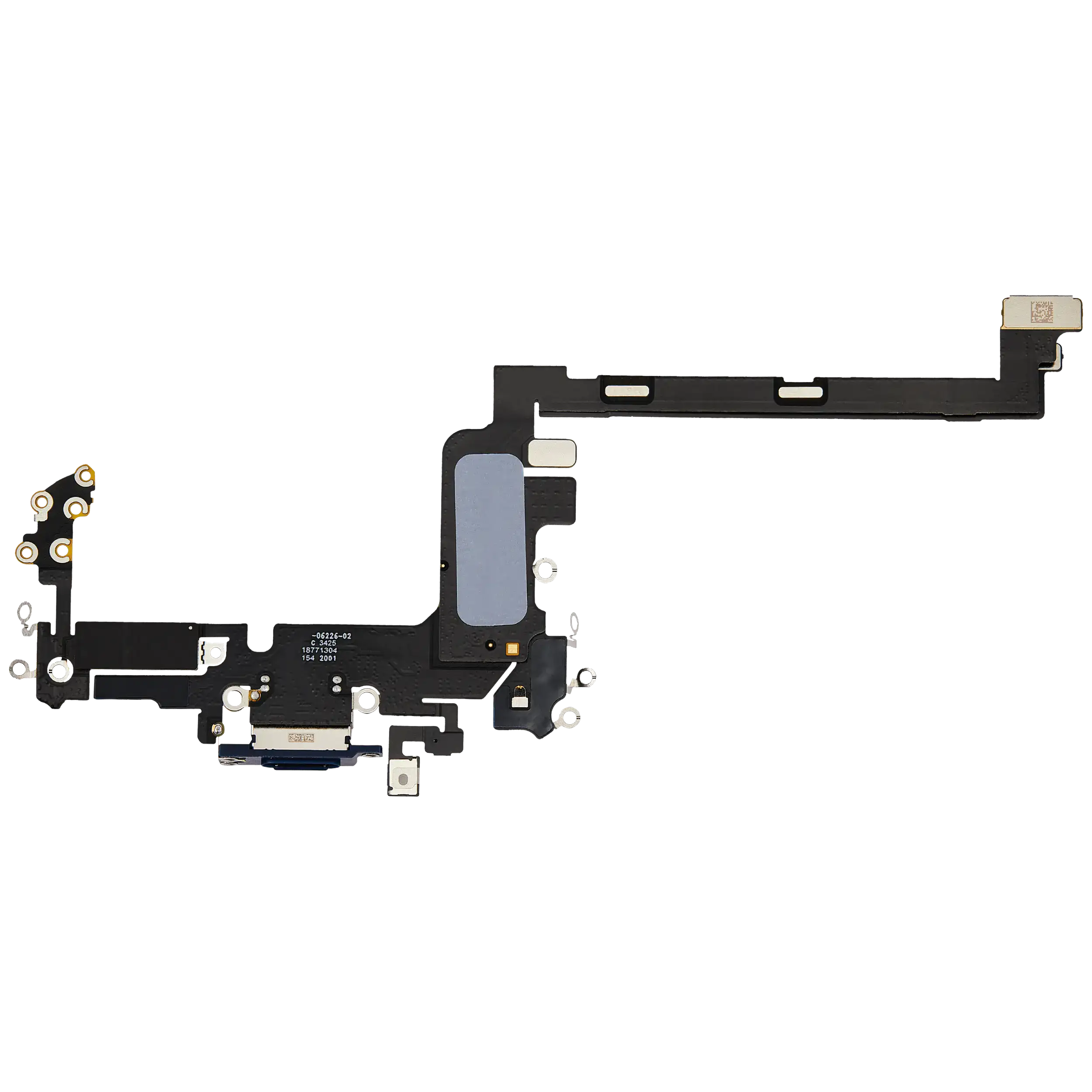 Charging Port Flex Cable for iPhone 17 Pro (Premium) (International Version) (Deep Blue) - Image 6