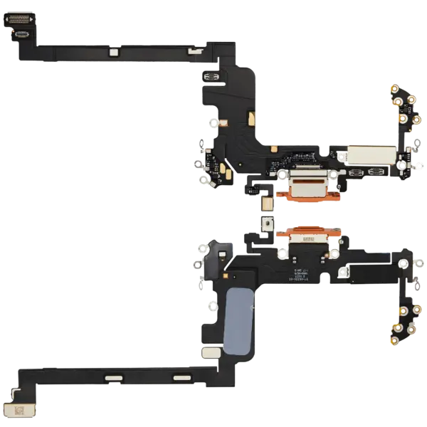 Charging Port Flex Cable for iPhone 17 Pro (Premium) (International Version) (Cosmic Orange)