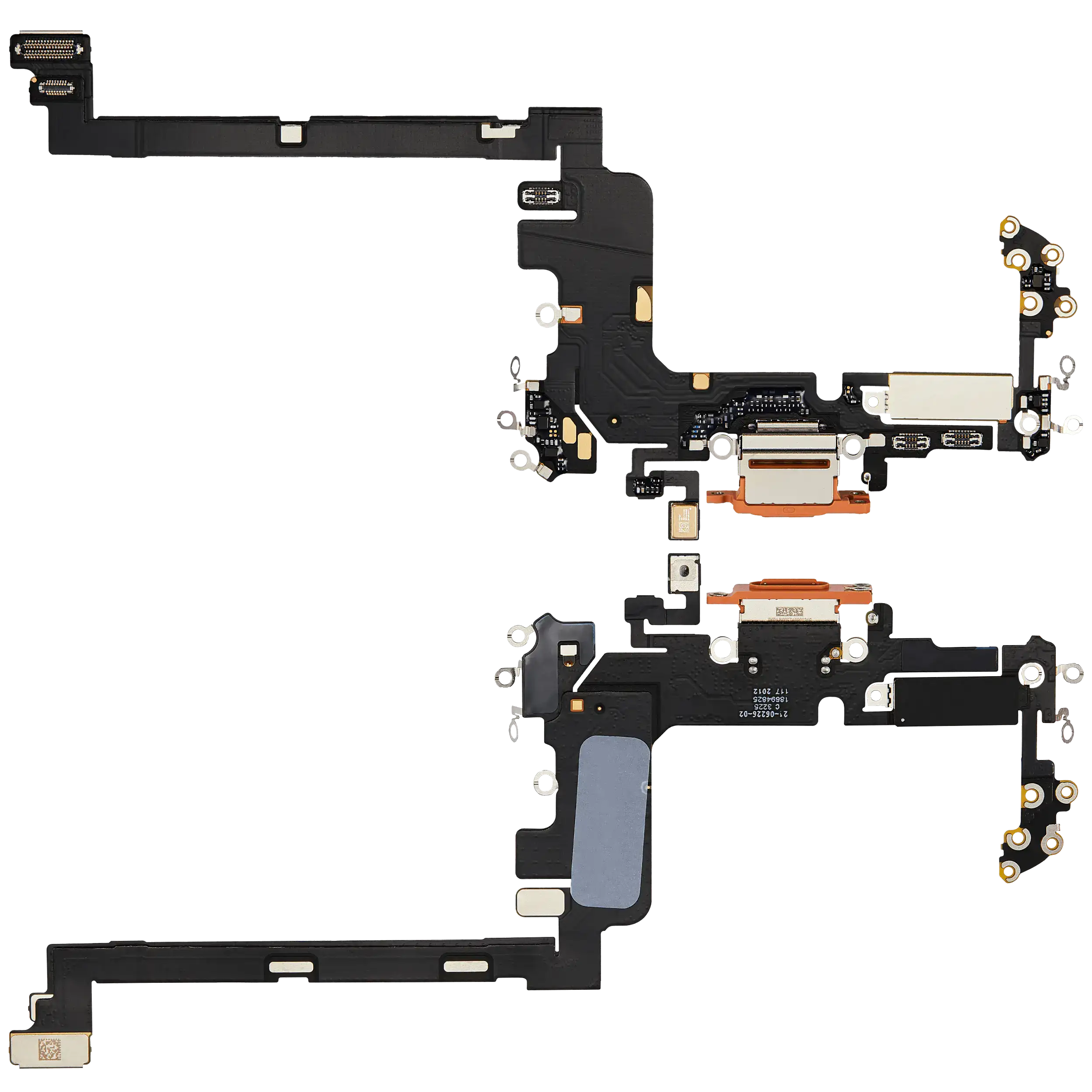 Charging Port Flex Cable for iPhone 17 Pro (Premium) (International Version) (Cosmic Orange)