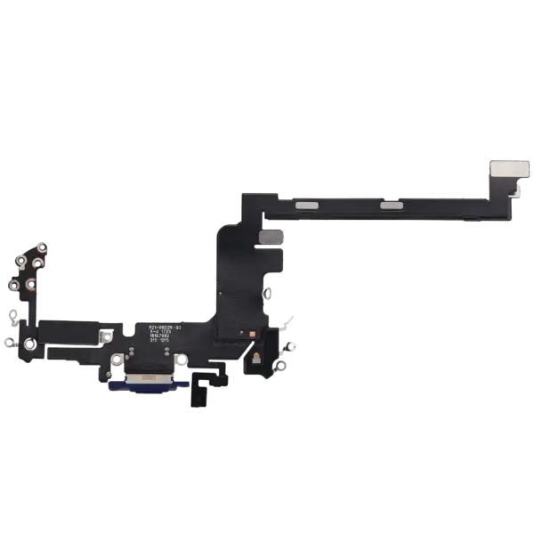 Charging Port Flex Cable For iPhone 17 Pro (Aftermarket Plus) (International Version) (Deep Blue)